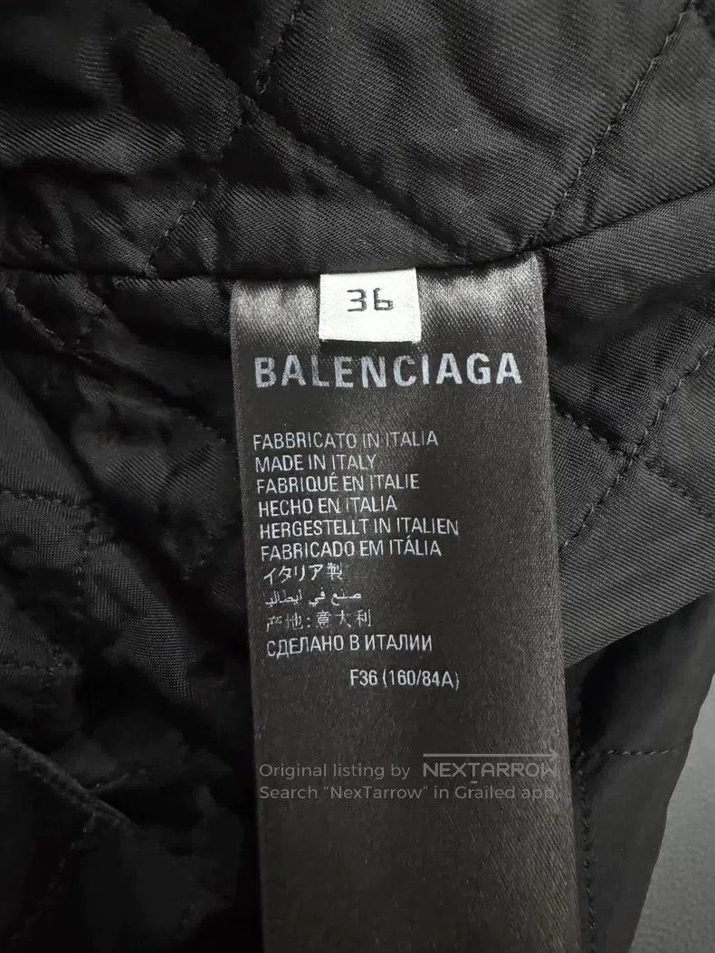 Balenciaga Balenciaga Full Print Letter Stand Collar Loose Shoulder S Size XS / US 0-2 / IT 36-38 - 5 Thumbnail