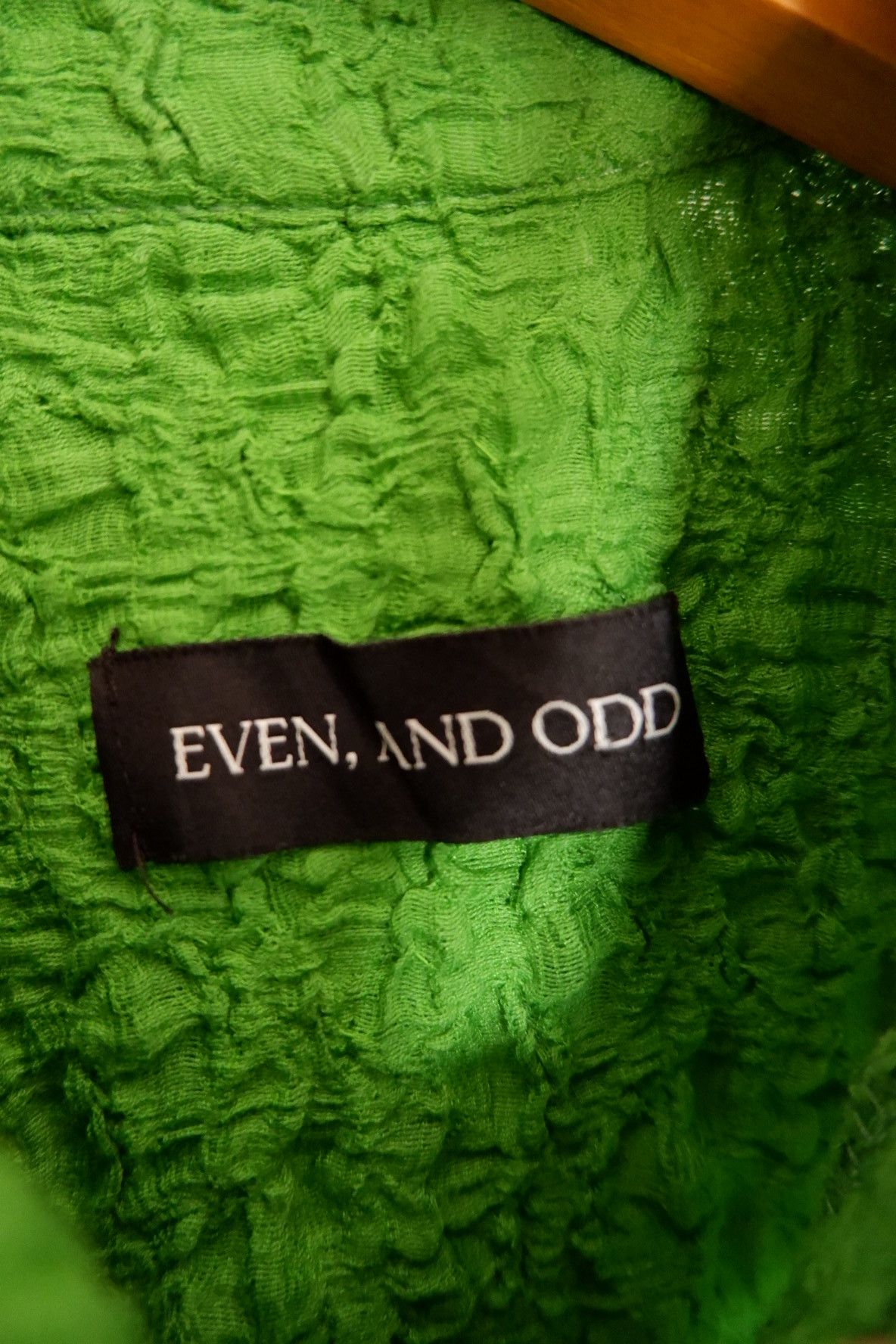 Japanese Brand Even and odd Wringkle Shirts Size US L / EU 52-54 / 3 - 7 Thumbnail