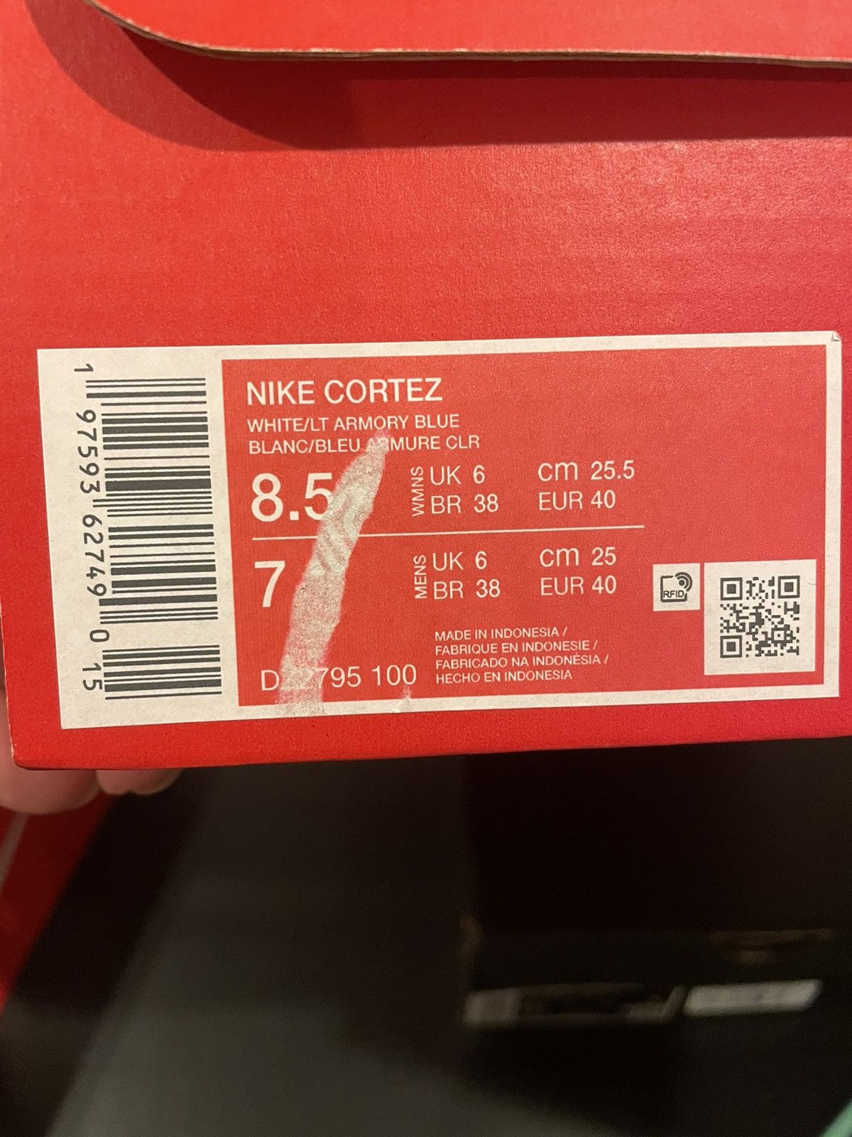 Nike Nike Cortez Textile size 8.5 women’s/ 7 men’s Size US 8.5 / IT 38.5 - 7 Thumbnail
