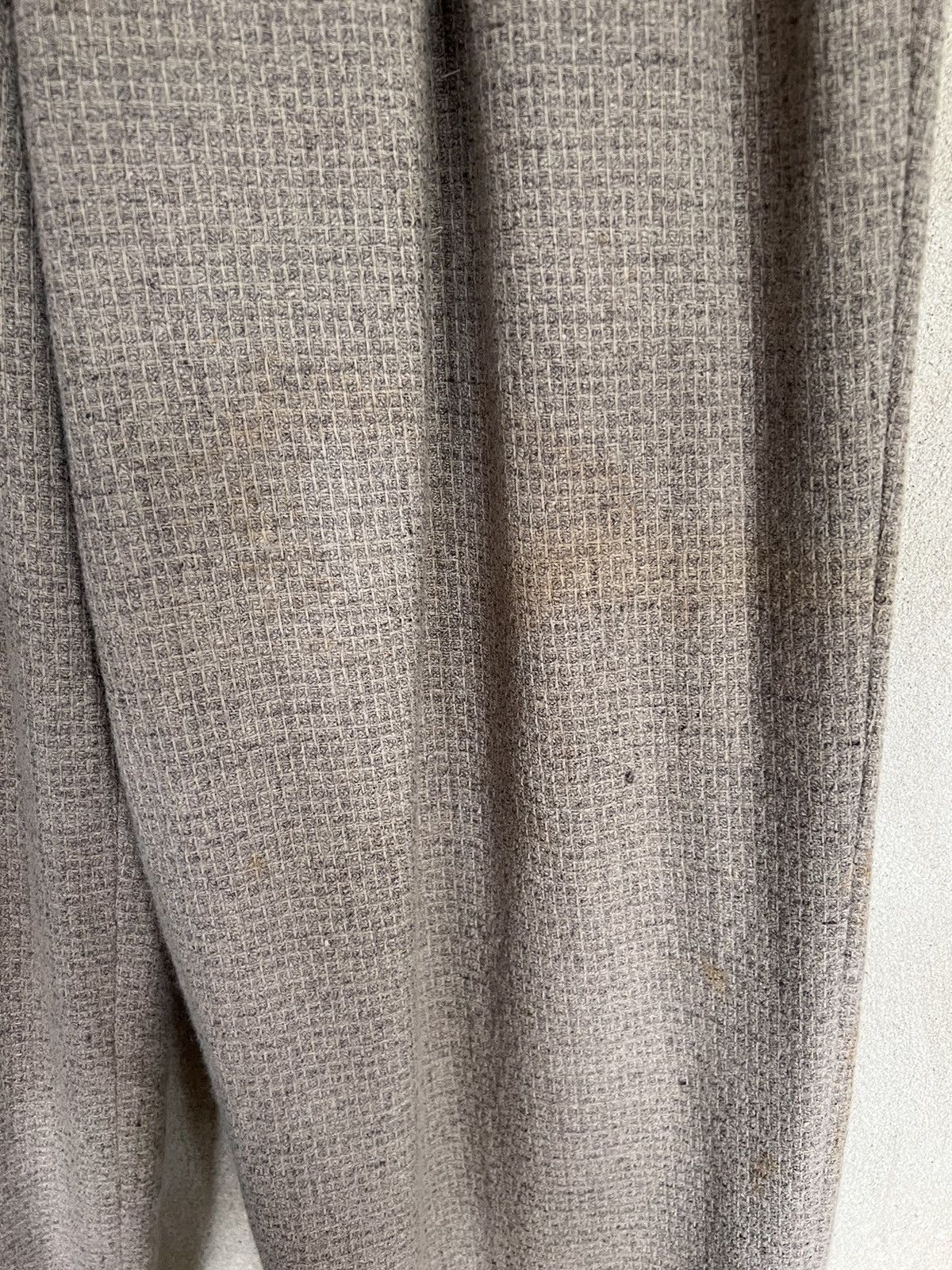 Tete Homme Tete Homme Kazutaka Katoh Wool Baggy Pant Size US 31 - 5 Thumbnail