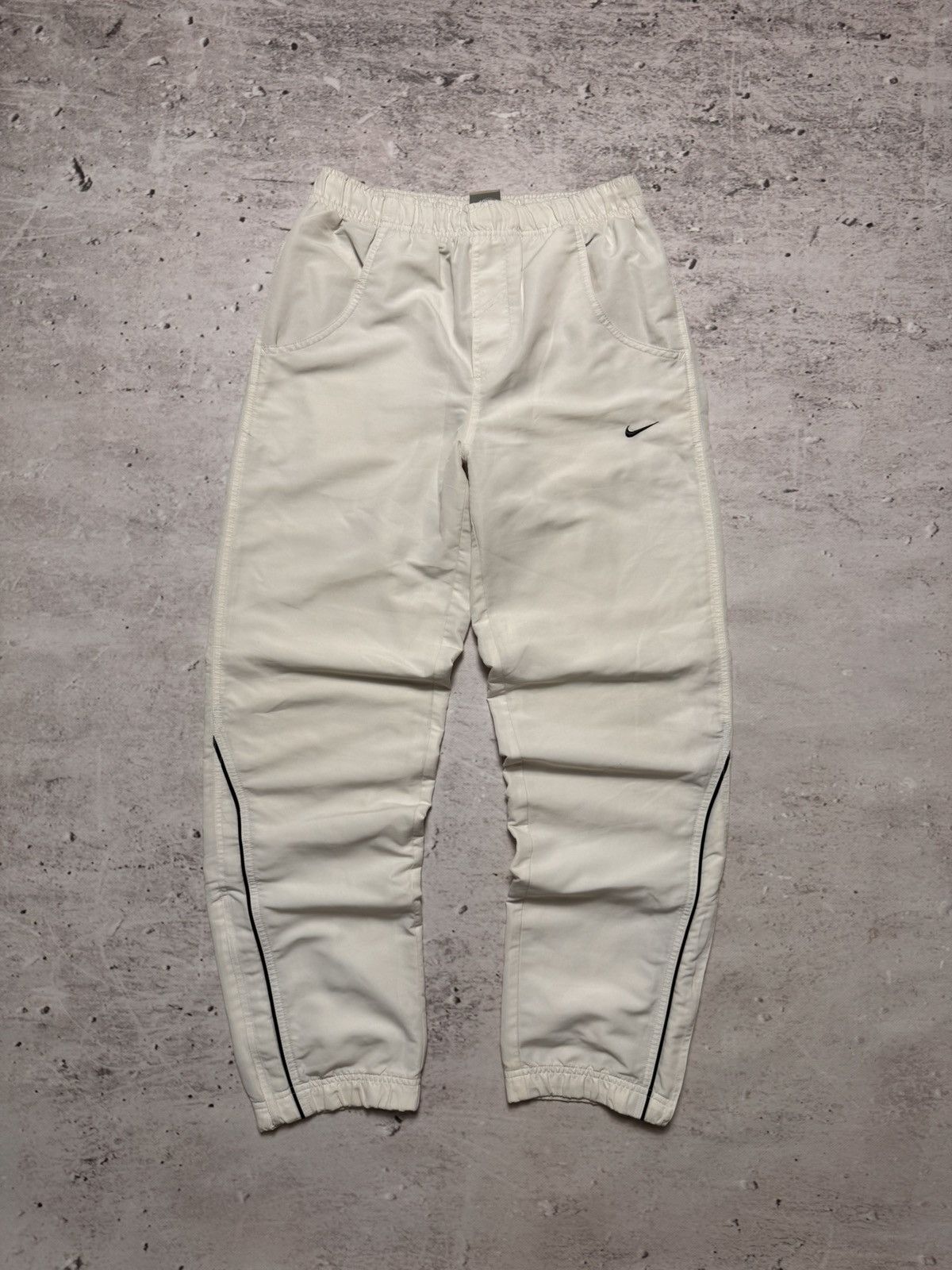 Nike × Vintage NIKE VINTAGE BASIC LOGO OVERSIZE BAGGY PANTS Size US 32 / EU 48 - 1 Thumbnail