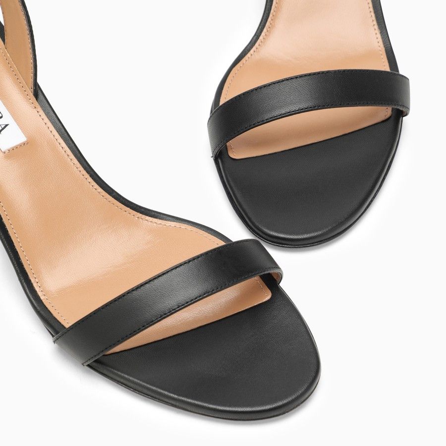 Aquazzura o1d2blof0824 Sandals in Black Size US 7 / IT 37 - 5 Thumbnail