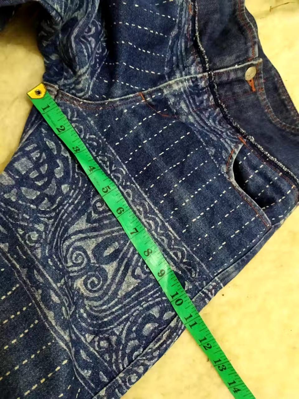 Jean Paul Gaultier Jean Paul Gaultier Egypt Graphics Logo Design Pants Size 28" / US 6 / IT 42 - 14 Thumbnail