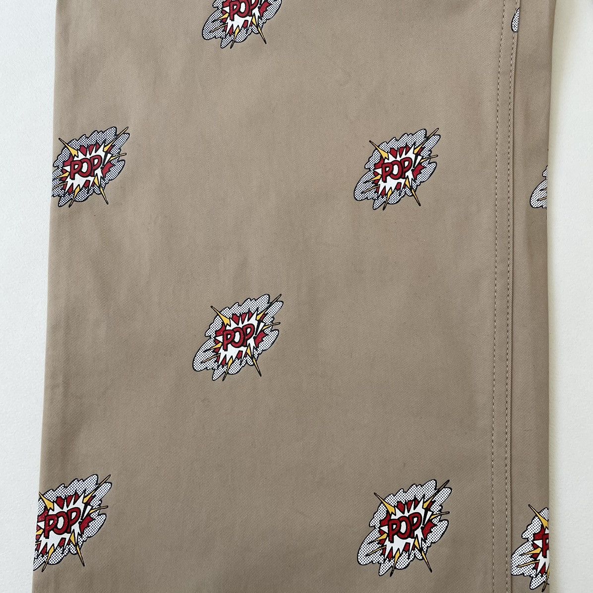 Comme des Garcons Lichtenstein ‘Pop’ Print Beige Wide Pants Size US 36 / EU 52 - 13 Thumbnail