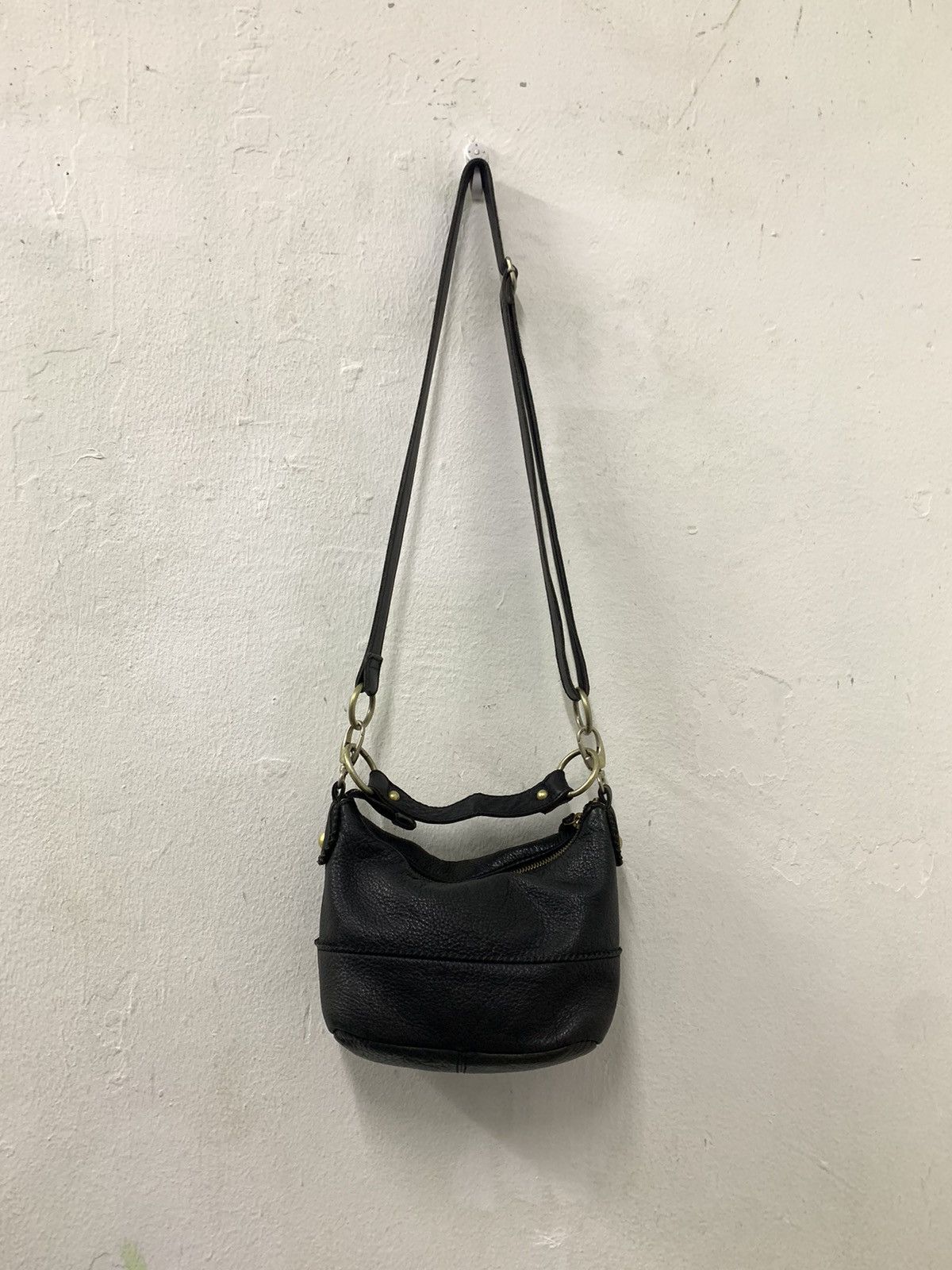 Beams Japan × Leather Ray Beams Beaure Shoulder Leather Studded Bag Size ONE SIZE - 3 Thumbnail