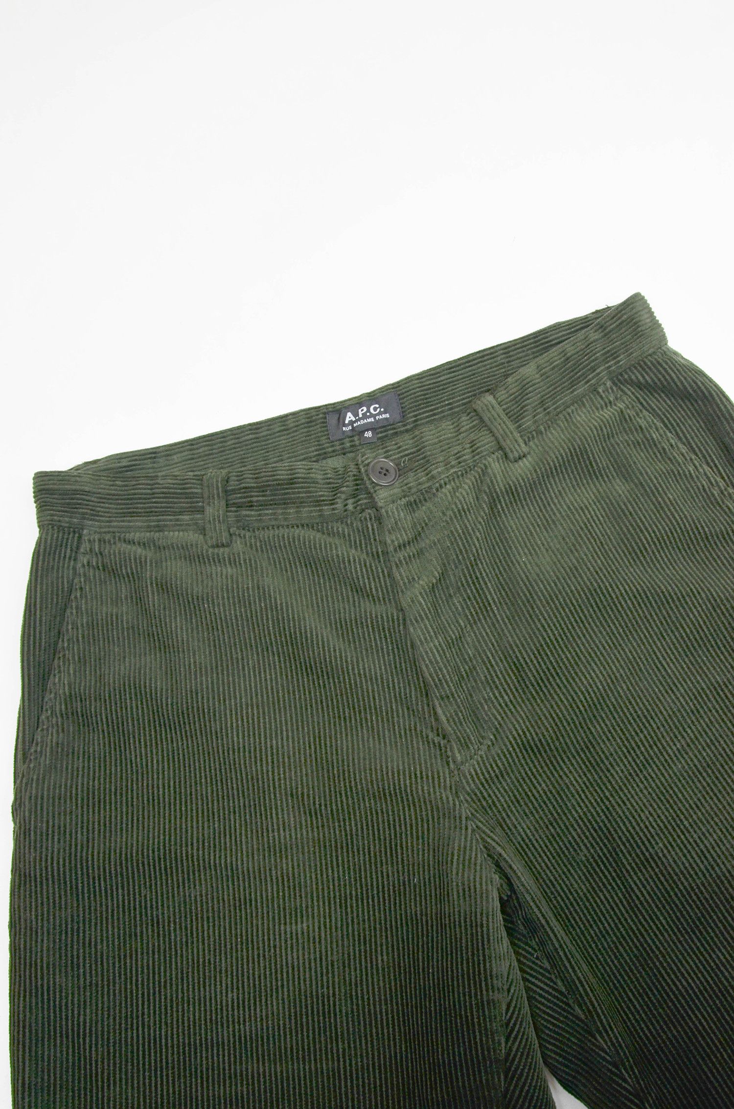 A.P.C. A.P.C. Rue Madame Corduroy Pants – Size 48 Size US 32 / EU 48 - 3 Thumbnail