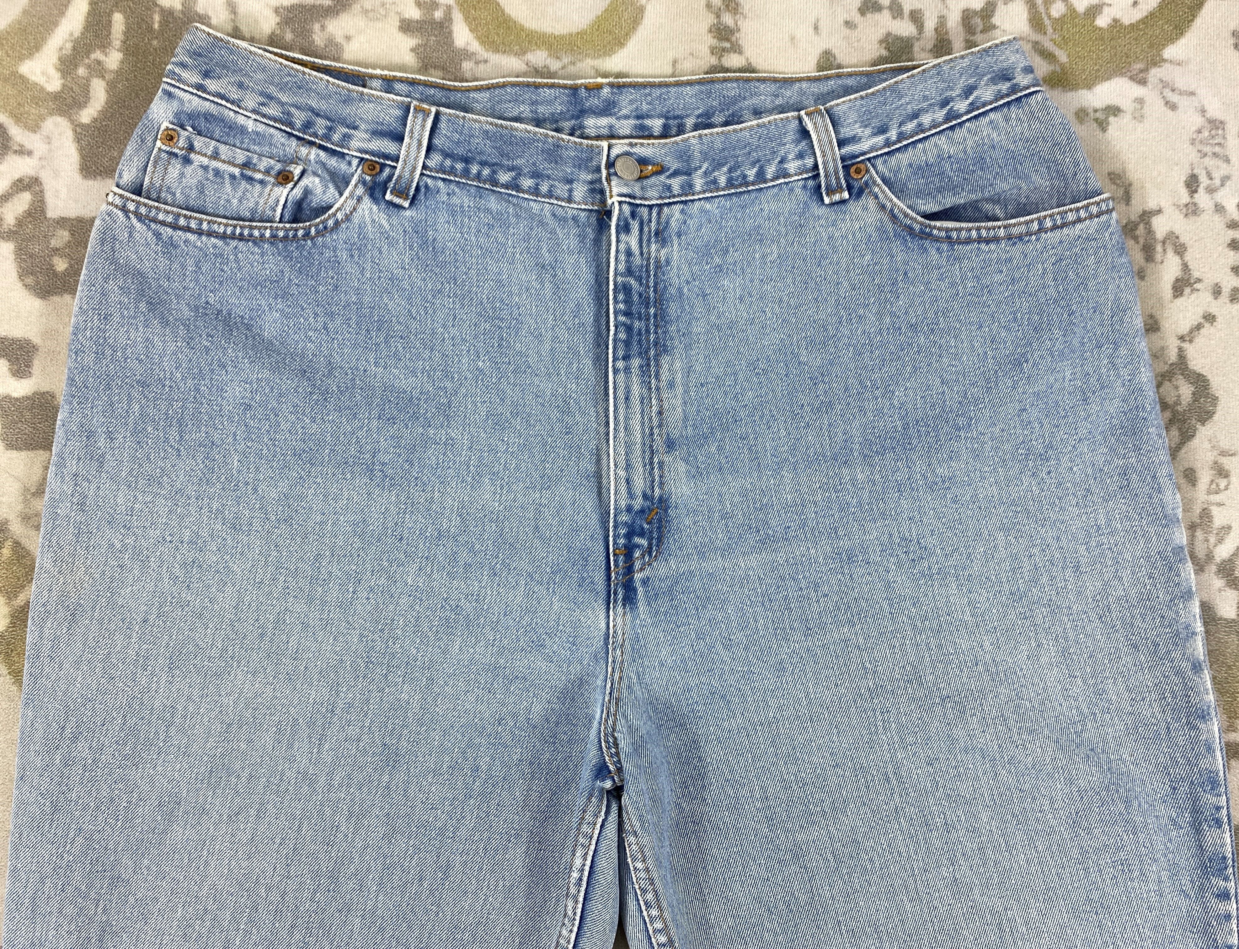 Levi's Vintage Levi's 550 USA Relaxed Fit Denim 41 x 30.5 -JN626 Size US 41 - 3 Thumbnail