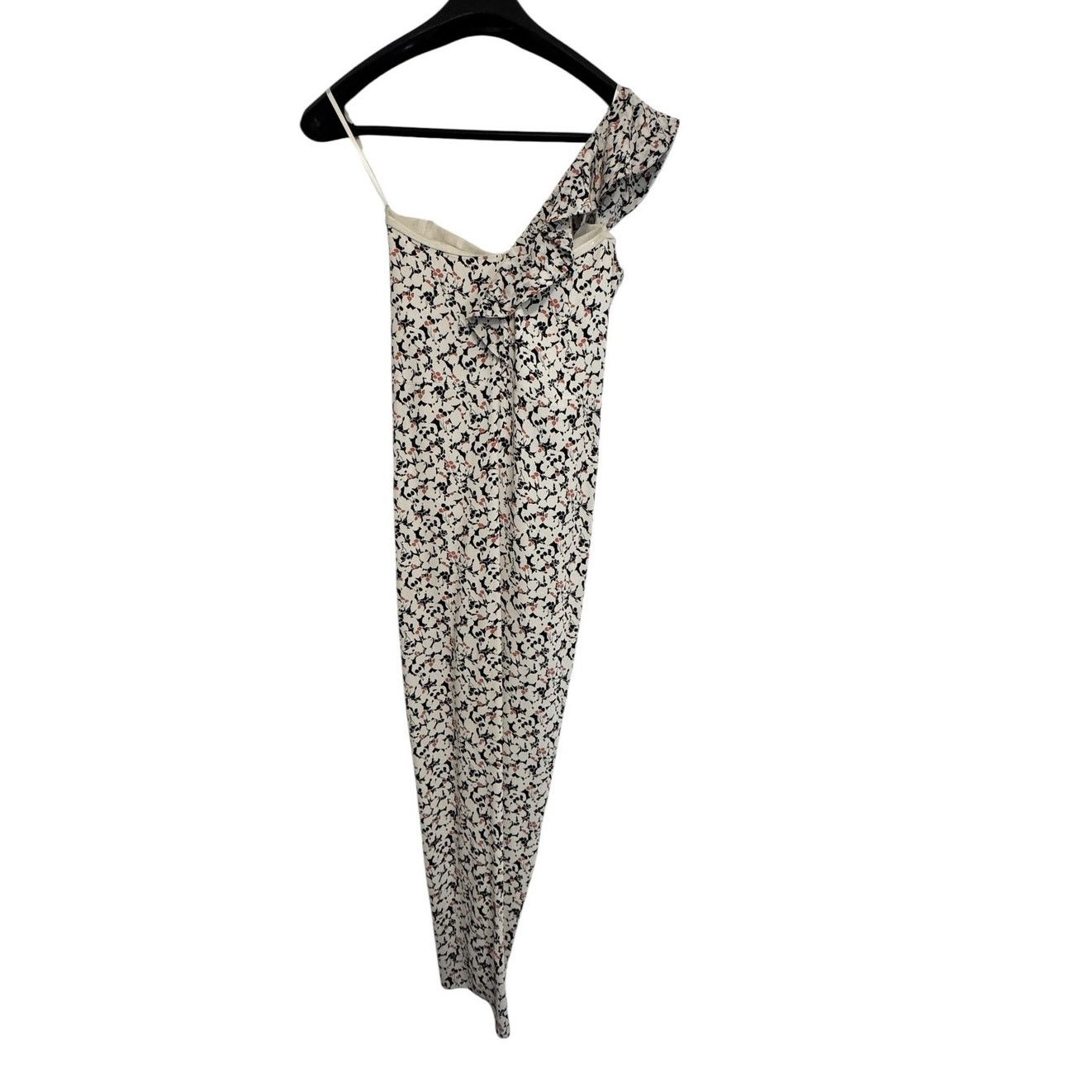 Veronica Beard Veronica Beard Ruffian One-Shoulder Floral Midi Dress 8 Size M / US 6-8 / IT 42-44 - 4 Thumbnail