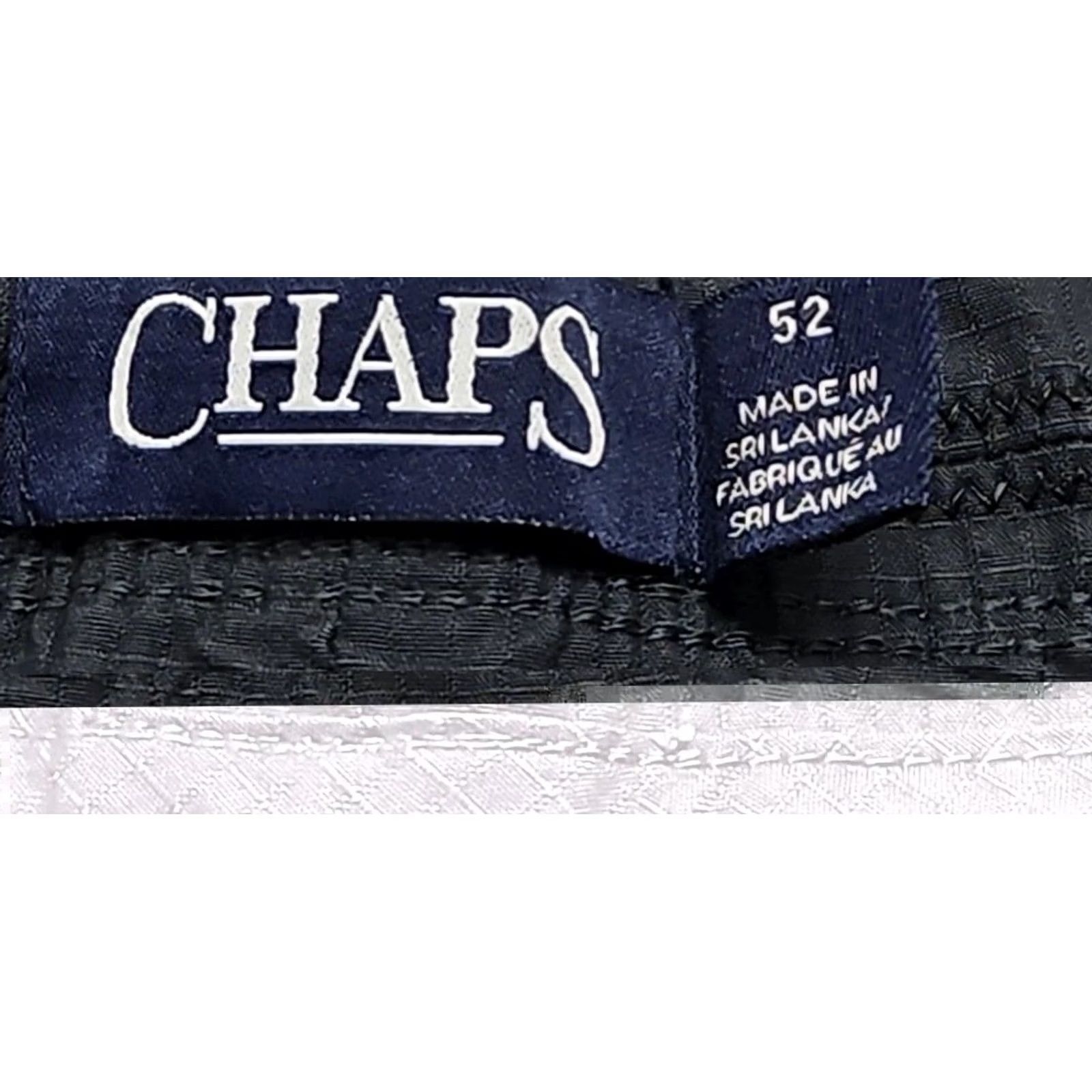 Chaps VINTAGE Chaps Cargo Shorts Mens 52 Big & Tall Black Stretch Golf Flat Front UPF 40 Size US 36 / EU 52 - 4 Thumbnail