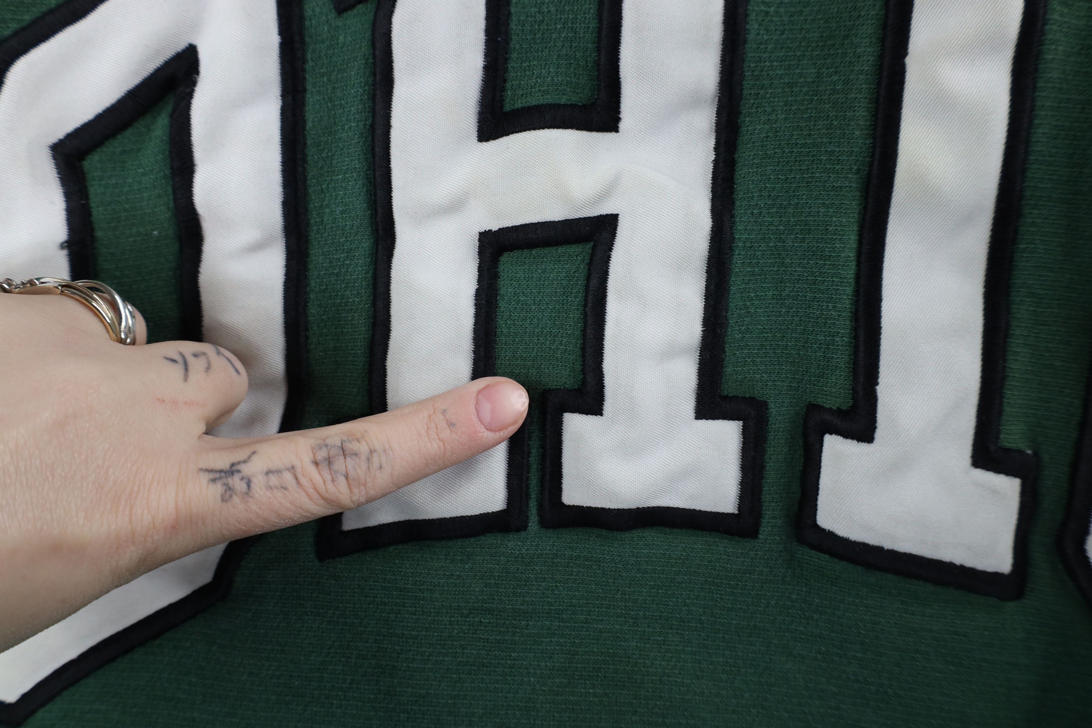 Vintage Vintage 90s Ohio University Heavyweight Hoodie Sweatshirt Size US XXL / EU 58 / 5 - 9 Thumbnail
