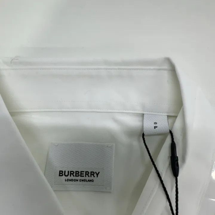 Burberry Burberry Burberry Logo Detail Stretch Cotton Shirt-2507 Size US S / EU 44-46 / 1 - 5 Thumbnail