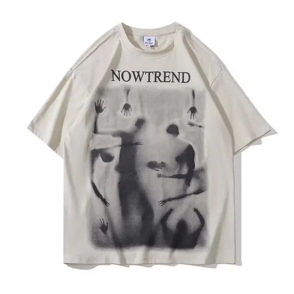 Designer Hamada x Aoba Devil ghost print trendy round neck tee Size US M / EU 48-50 / 2 - 1 Thumbnail