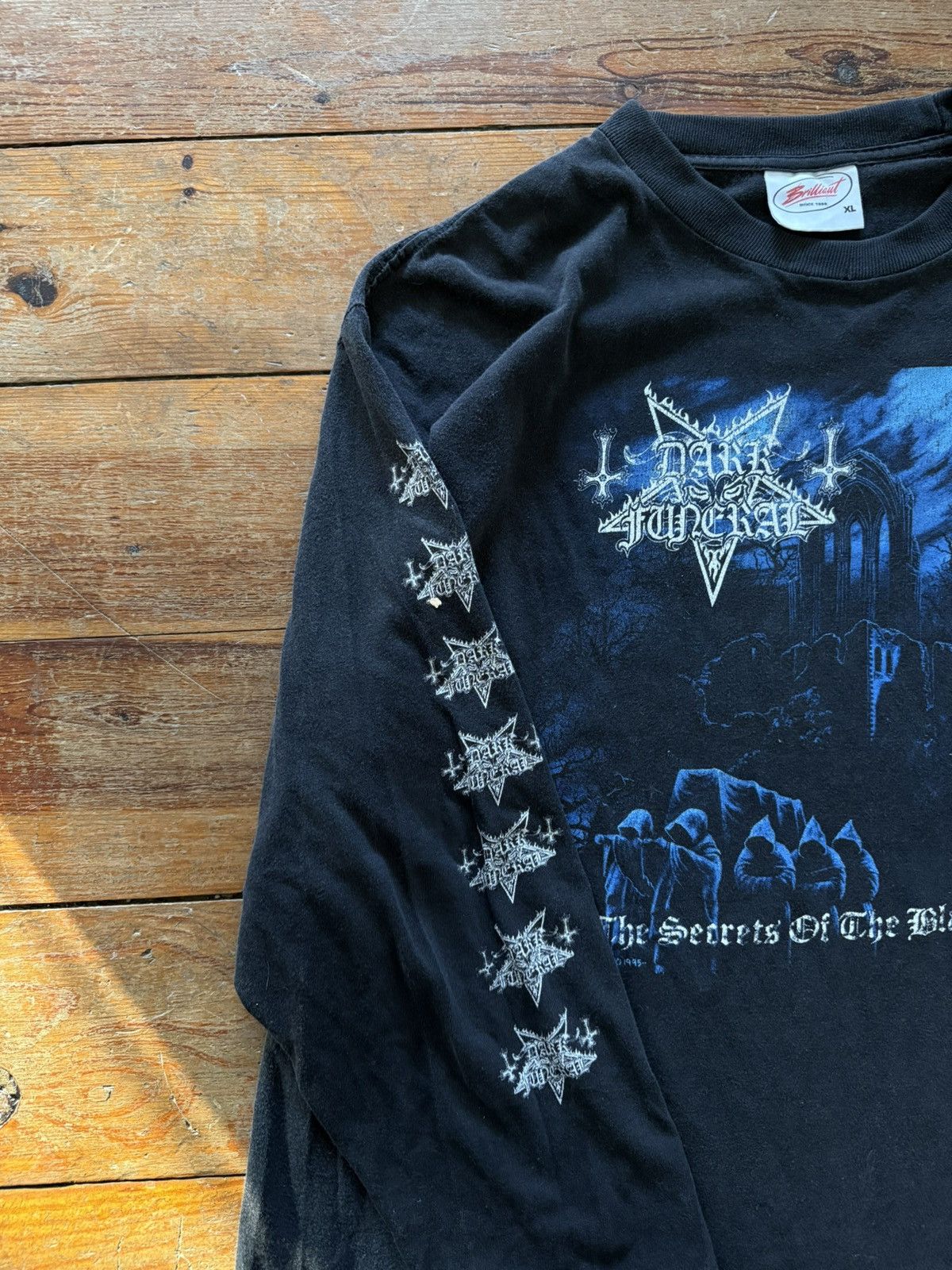 Band Tees × Vintage VINTAGE DARK FUNERAL THE SECRETS OF THE BLACK ARTS TEE Size US XL / EU 56 / 4 - 3 Thumbnail