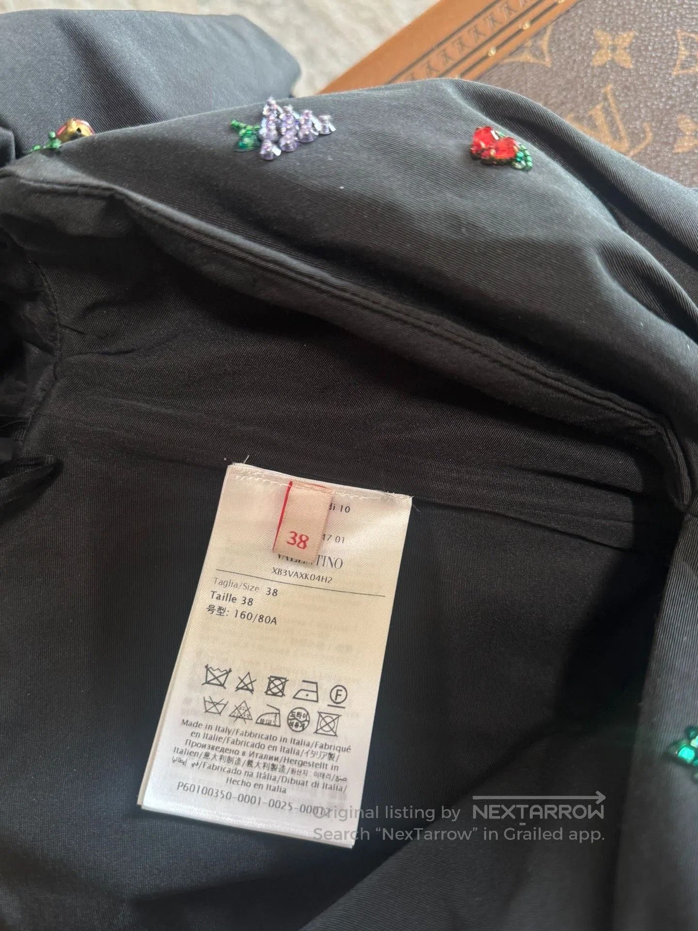 Valentino Valentino Fruit Embroidery Off. Size S / US 4 / IT 40 - 4 Thumbnail