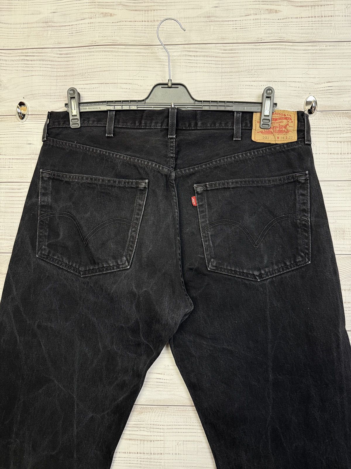 Levi's 90s Vintage Levi's 501 Distressed Jeans Size US 38 / EU 54 - 4 Thumbnail