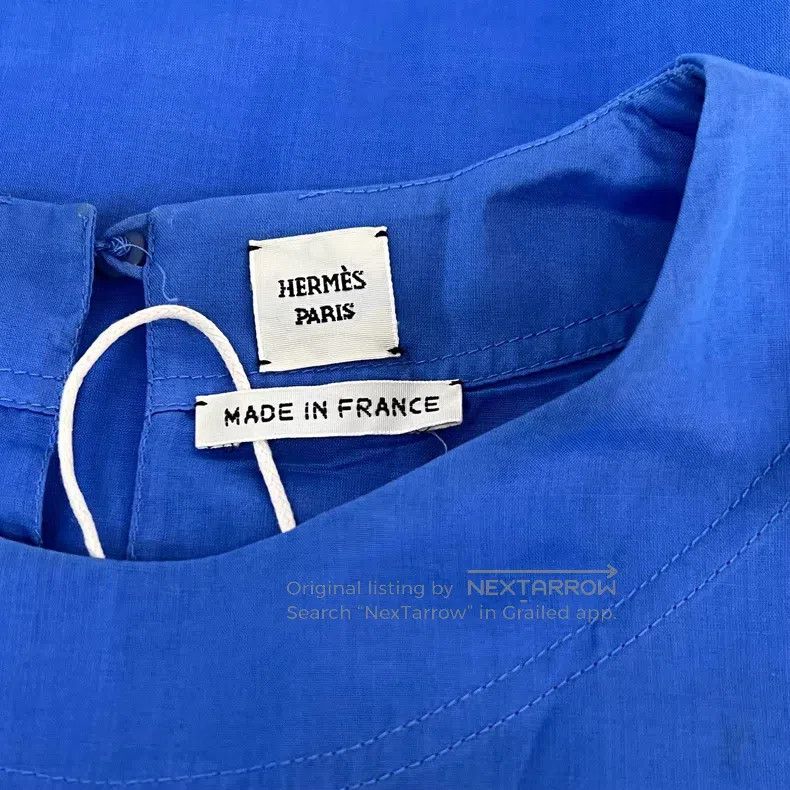 Hermes Hermes Solid color cotton vest Size XS / US 0-2 / IT 36-38 - 6 Thumbnail