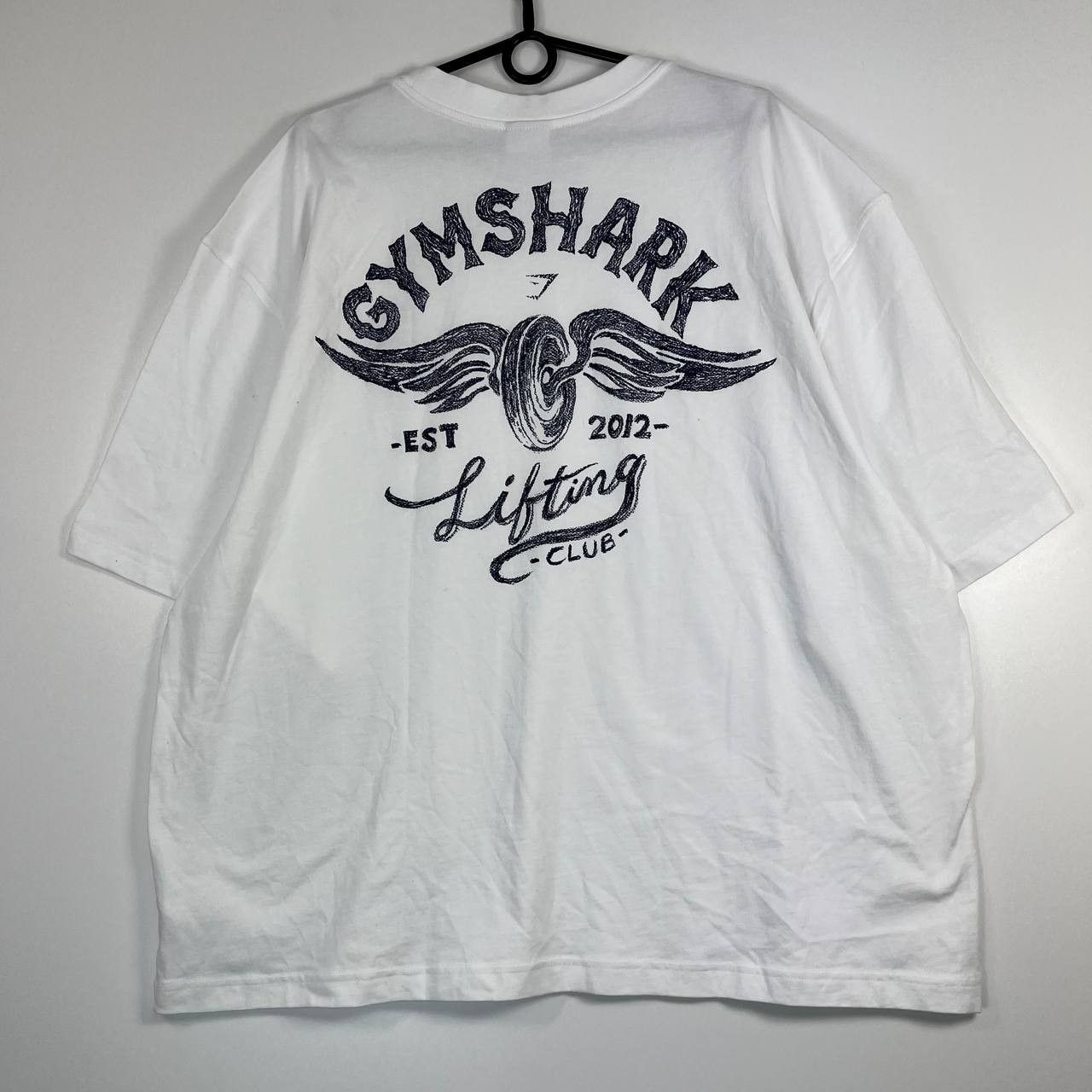 Gymshark Gymshark Lifting Club T Shirt White Graphic Gym Size 3XL Size US XXL / EU 58 / 5 - 5 Thumbnail