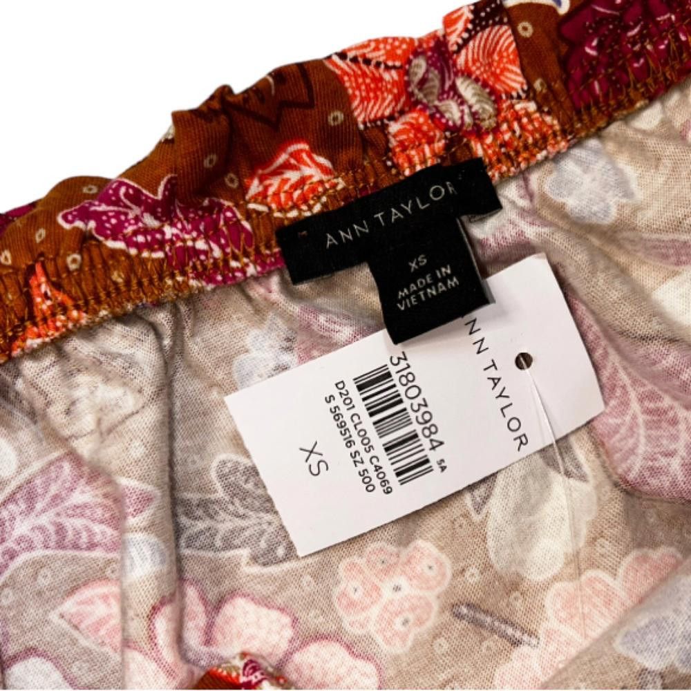 Ann Taylor Ann Taylor l NWT Batik One Shoulder Top XS Size XS / US 0-2 / IT 36-38 - 8 Thumbnail
