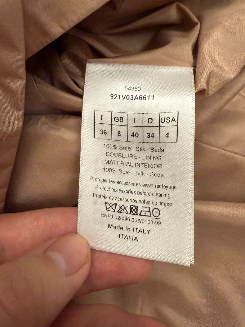 Dior Dior Lotus pink jacket double-breasted suit 2502-Nextarrow Size 36R - 4 Thumbnail