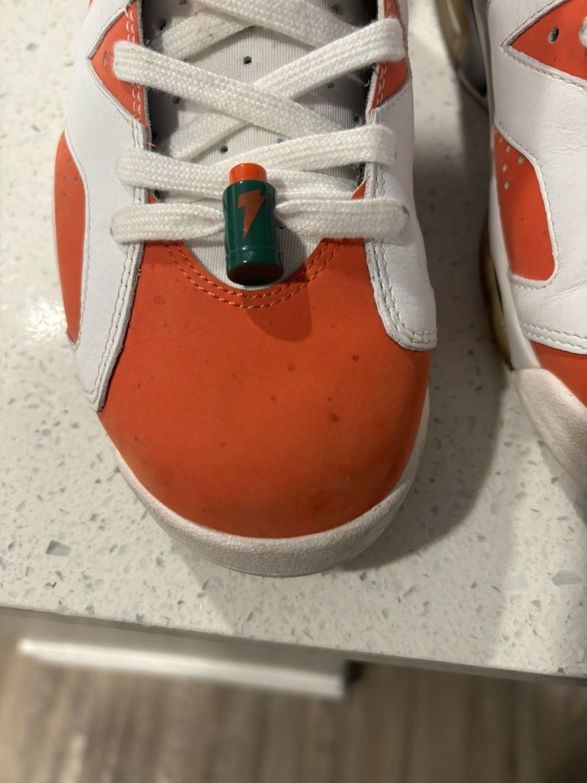 Jordan Brand × Nike Jordan 6 Gatorade Orange Size US 10 / EU 43 - 4 Thumbnail