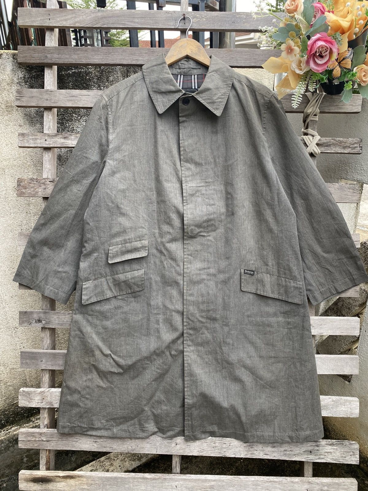 Burberry Burberry London Nova checked Long Coat / Trench Coat / Parka Size US L / EU 52-54 / 3 - 4 Thumbnail