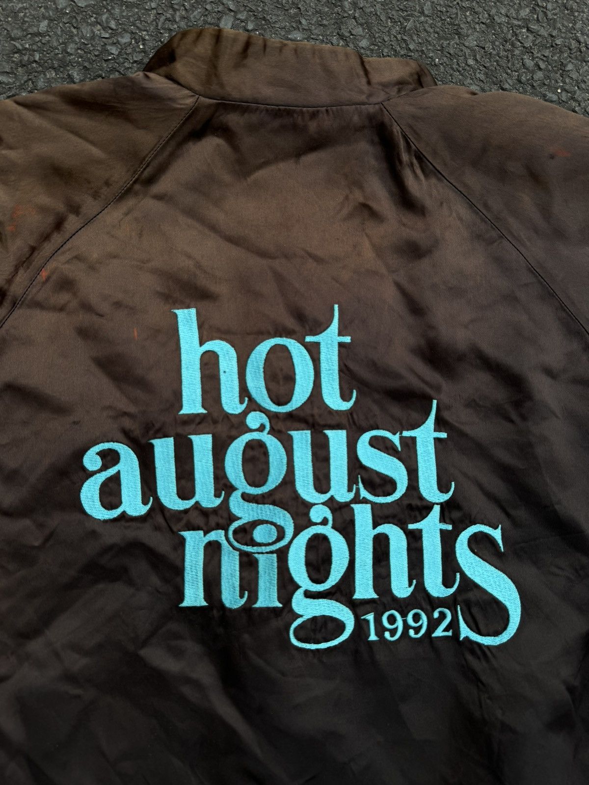 Vintage 1992 Hot August Nights Hot Rod Car Vintage 90’s Satin Jacket Size US M / EU 48-50 / 2 - 3 Thumbnail