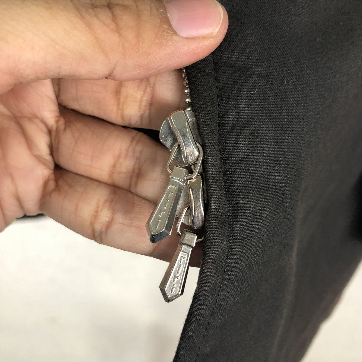 agnes b. 🔥Vintage Chore Work Jacket Agnes B Riri Zipper France Size US L / EU 52-54 / 3 - 16 Thumbnail