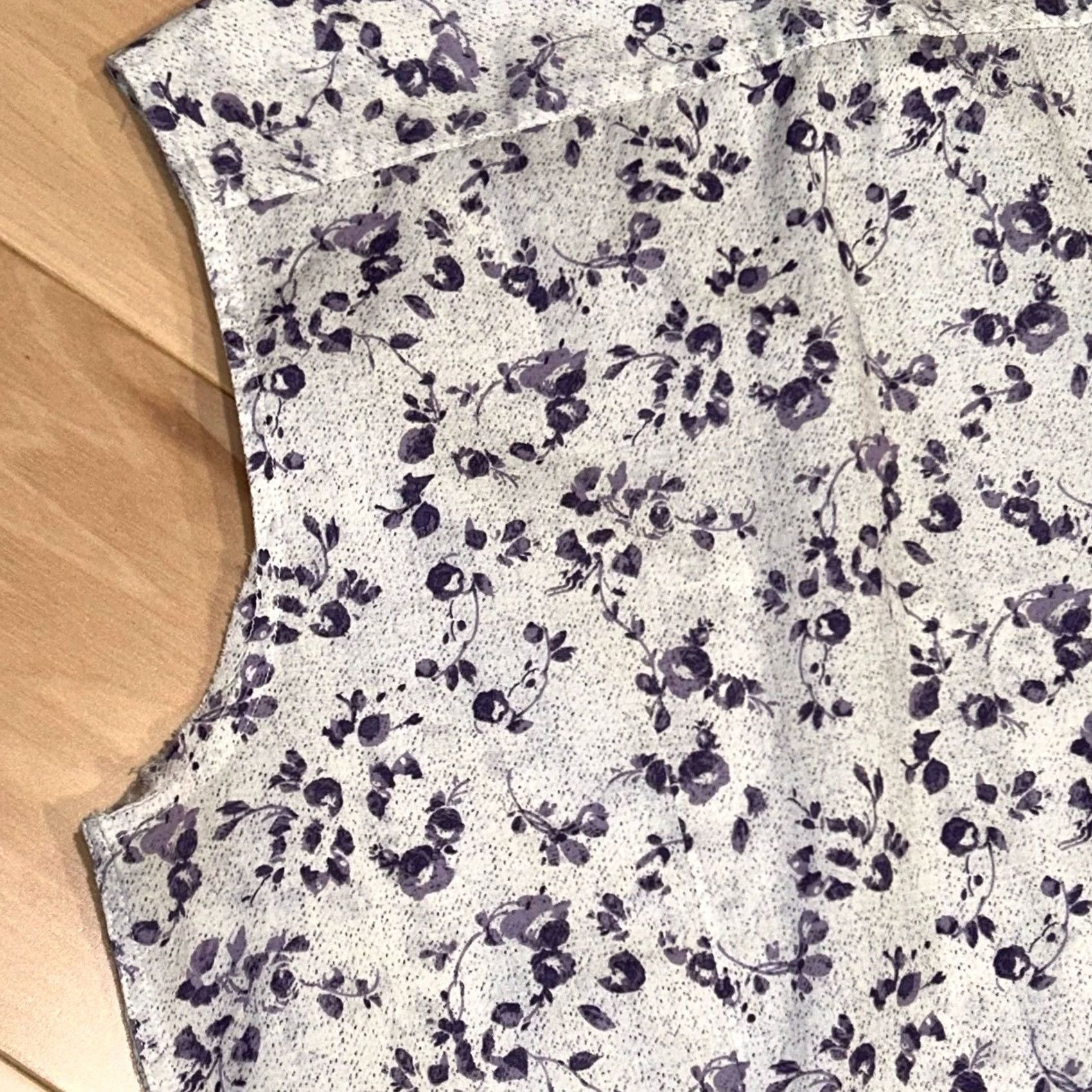 John Varvatos John Varvatos Button-Up Shirt Floral Sleeveless Ivory Lilac Men’s M Regular Vintage N/A Size US M / EU 48-50 / 2 - 5 Thumbnail