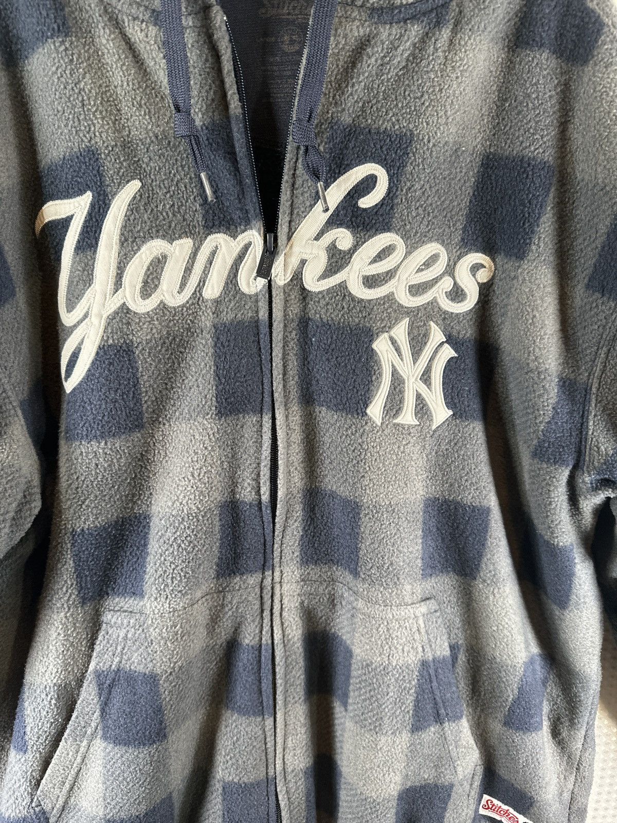Other Stitches MLB New York Yankees Fleece Hoodie Jacket Size US L / EU 52-54 / 3 - 3 Thumbnail