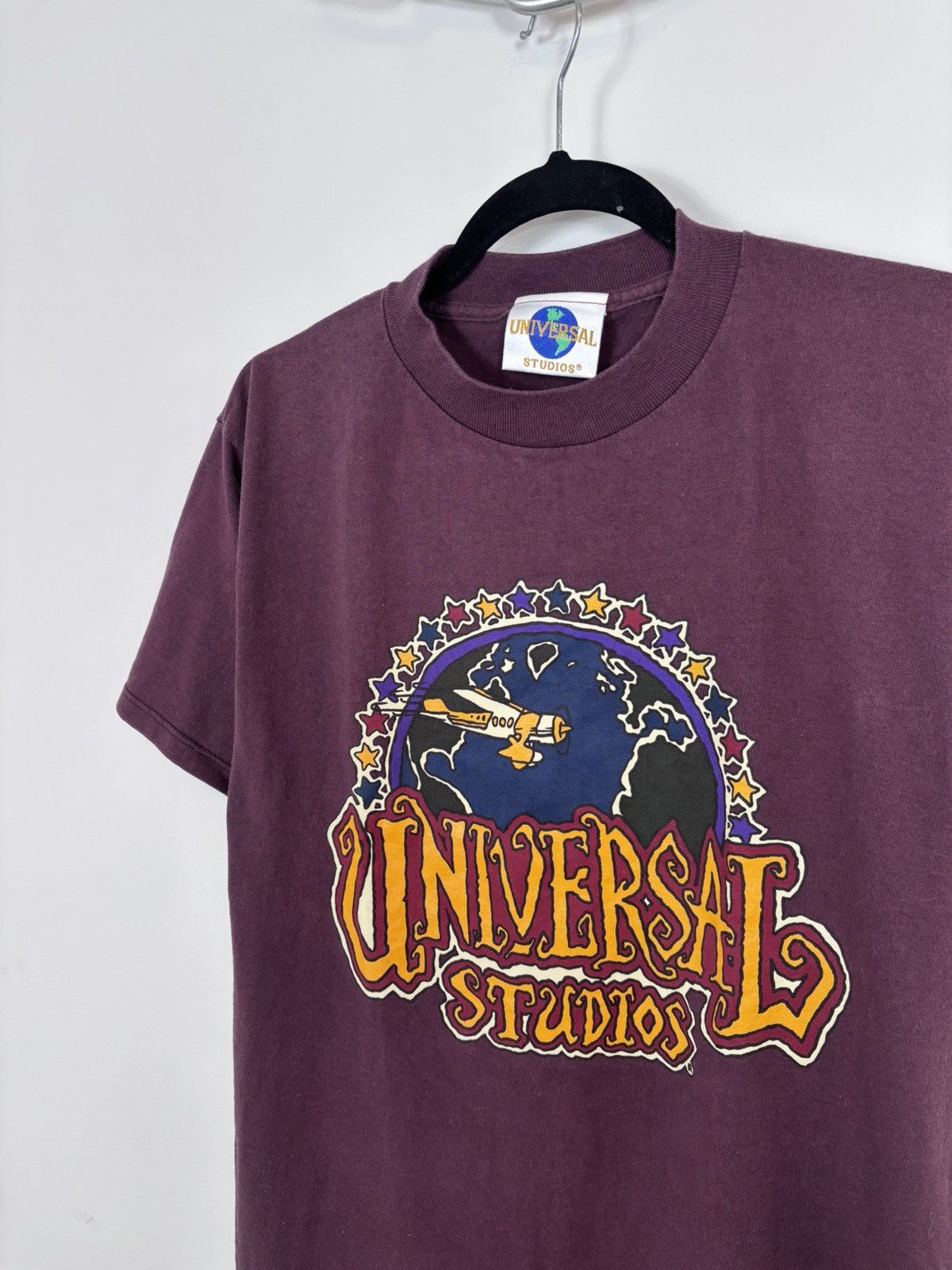 Universal Studios Vintage 1990s Universal Studios Big Logo T-Shirt Tee Size US M / EU 48-50 / 2 - 3 Thumbnail
