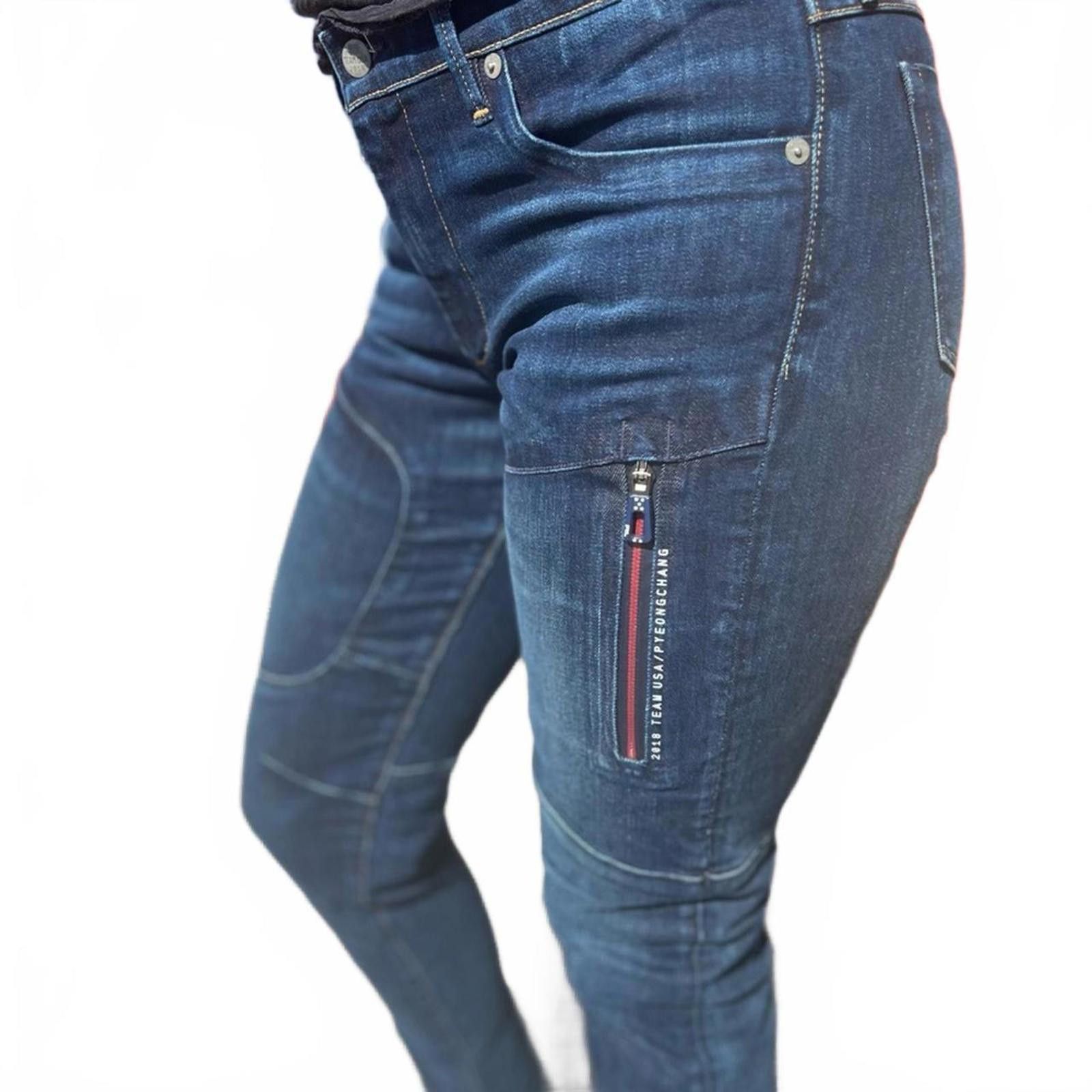 Polo Ralph Lauren Polo Ralph Lauren Skinny's 2018 Olympic Team USA Outfitters Size 27" / US 4 / IT 40 - 4 Thumbnail