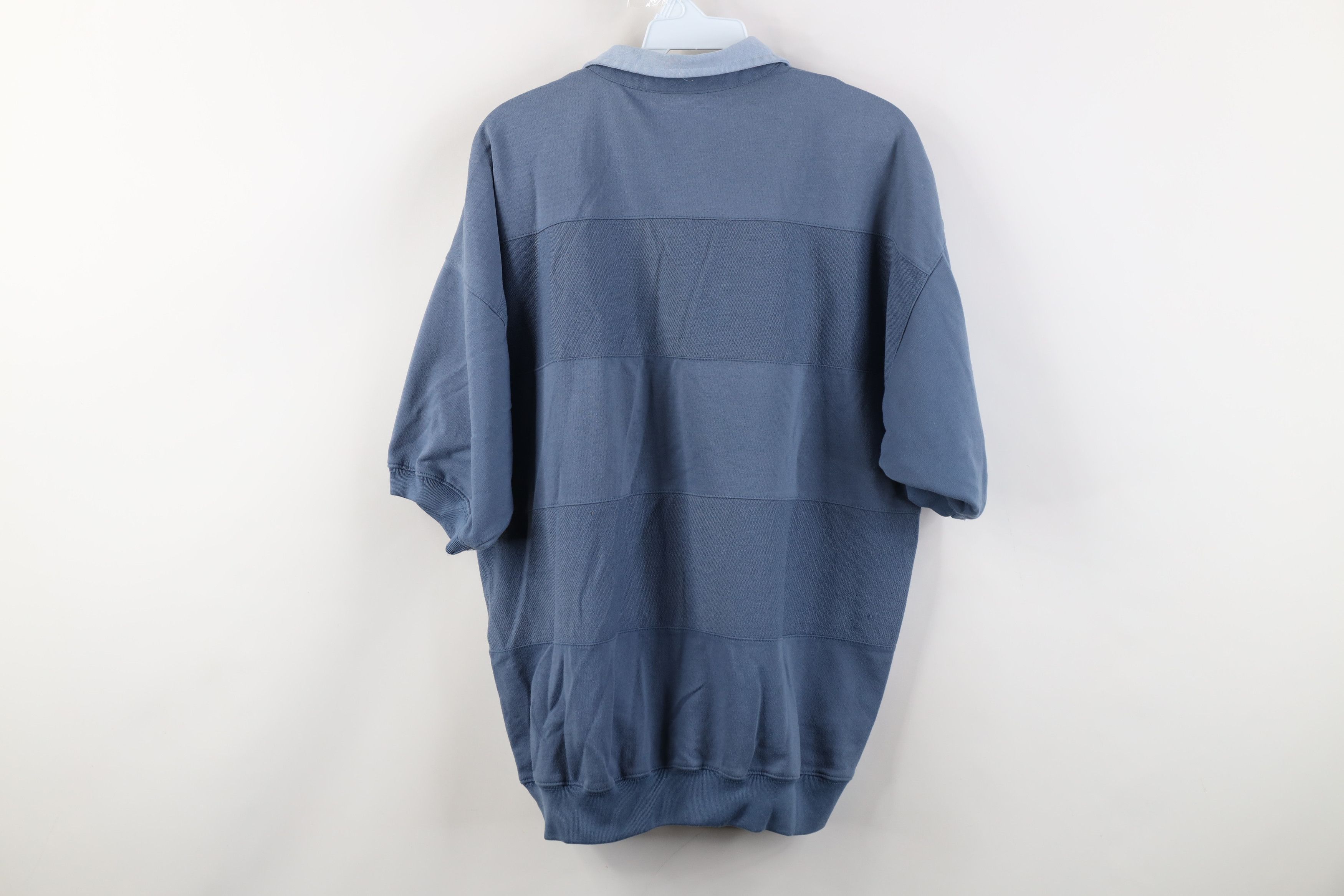 Vintage Vintage 90s Streetwear Knit Pullover Polo Shirt Mob Mafia Size US L / EU 52-54 / 3 - 14 Thumbnail