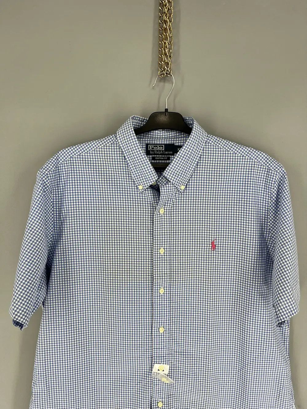 Polo Ralph Lauren NEW! y2k Polo Ralph Lauren Plaid Blake Cotton Flannel Size US XL / EU 56 / 4 - 6 Thumbnail