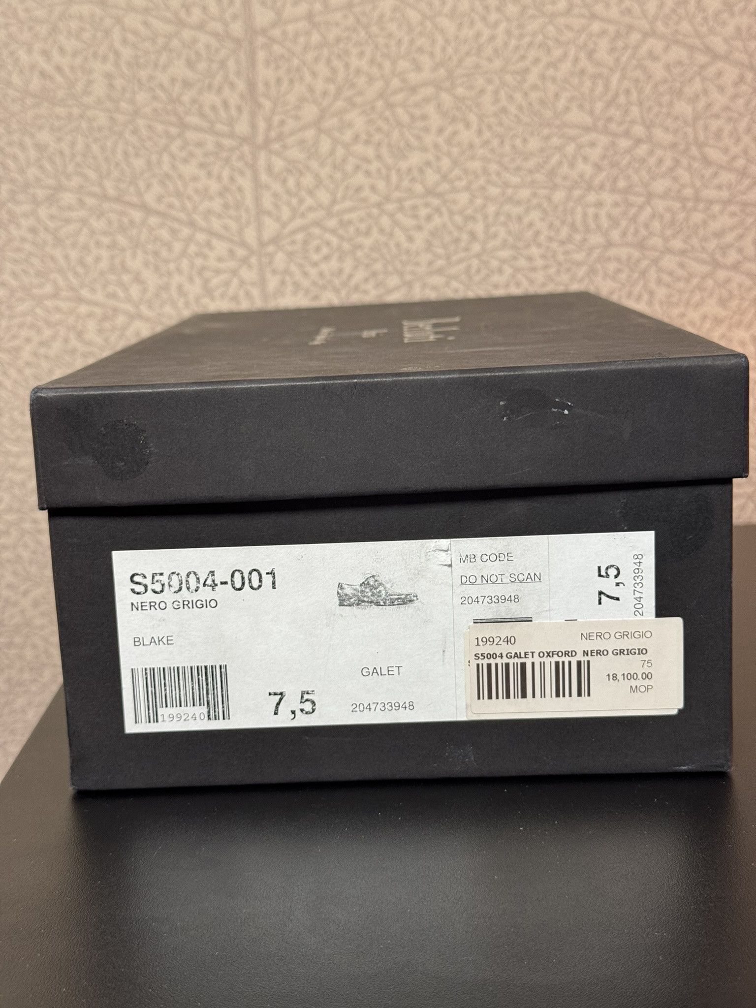 Berluti Berluti Galet Oxford S5004 Nero Grigio / US 8.5 Size US 8.5 / EU 41-42 - 9 Thumbnail