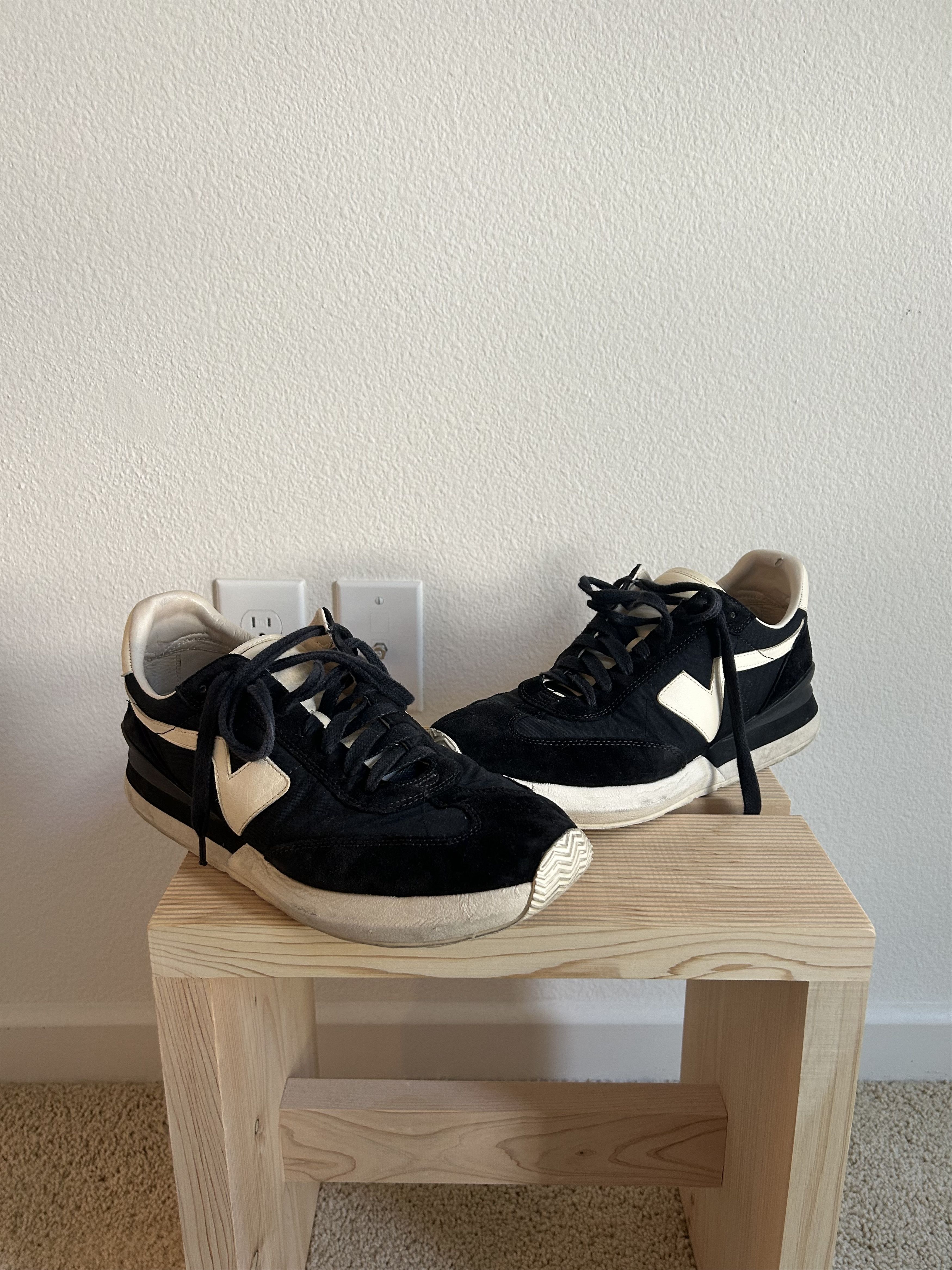 Visvim visvim FKT RUNNER US MENS 12 BLACK Size US 12 / EU 45 - 1 Thumbnail