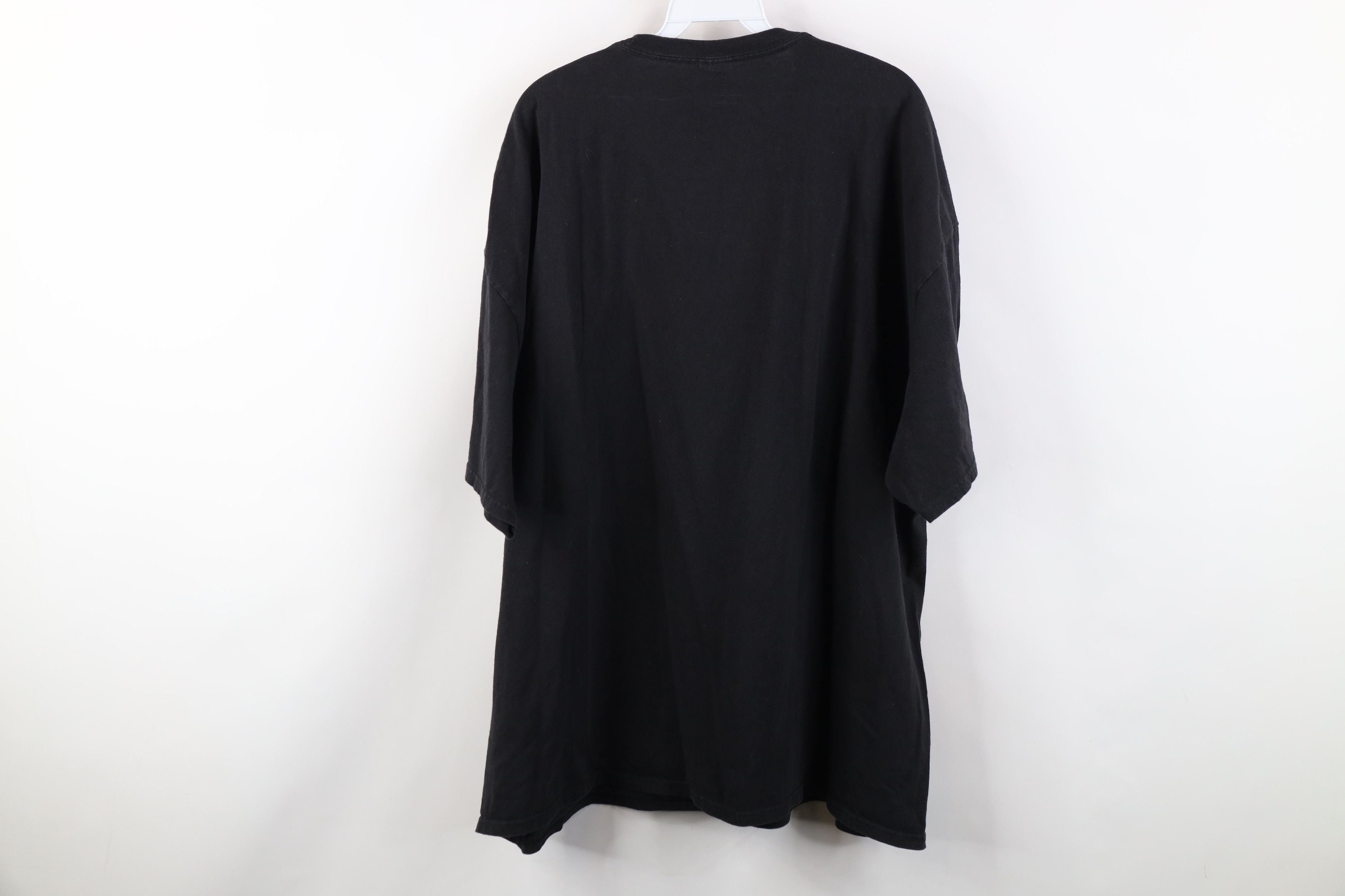 Vintage Vintage 90s Y2K Streetwear Short Sleeve T-Shirt Black Cotton Size US XXL / EU 58 / 5 - 10 Thumbnail