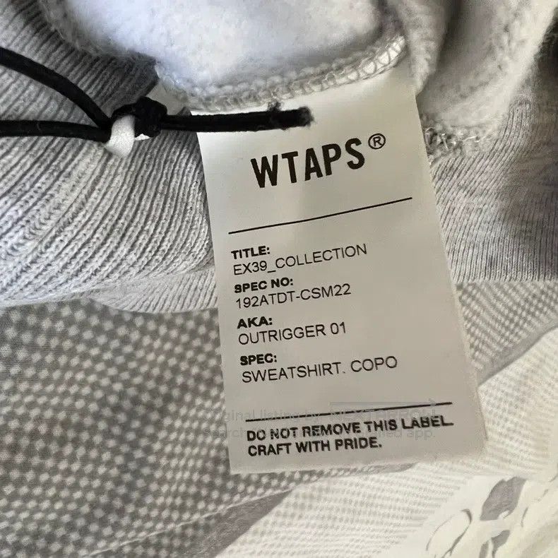 Wtaps Wtaps Half Zip Hooded Sweatshirt Size US M / EU 48-50 / 2 - 3 Thumbnail