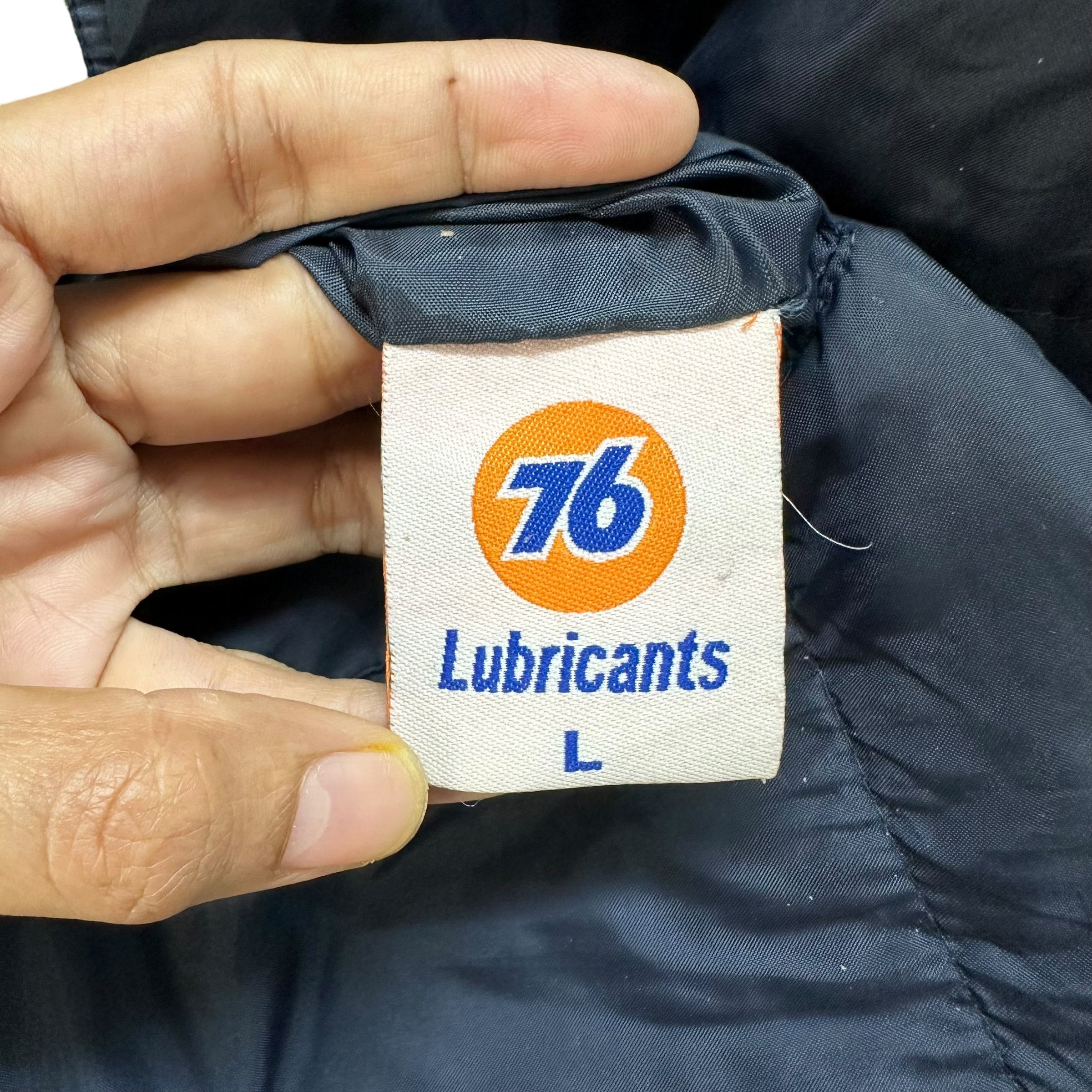 Japanese Brand 76 LUBRICANTS Motorsports Reversible Jacket #A50-1171 Size US L / EU 52-54 / 3 - 14 Thumbnail