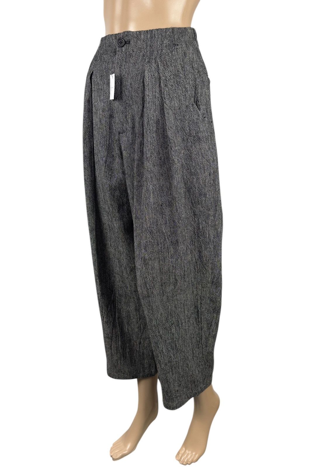 7115 by Szeki 7115 by Szeki Linen-Cotton Baggy Pants High Waist size XXS Size 24" / US 00 / IT 34 - 1 Thumbnail