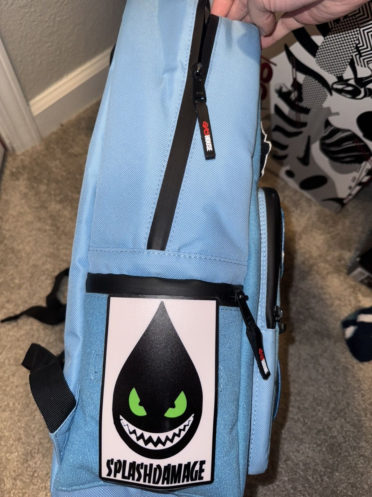 Cookies Cookies x Gashouse x splash damage limited backpack Size ONE SIZE - 3 Thumbnail