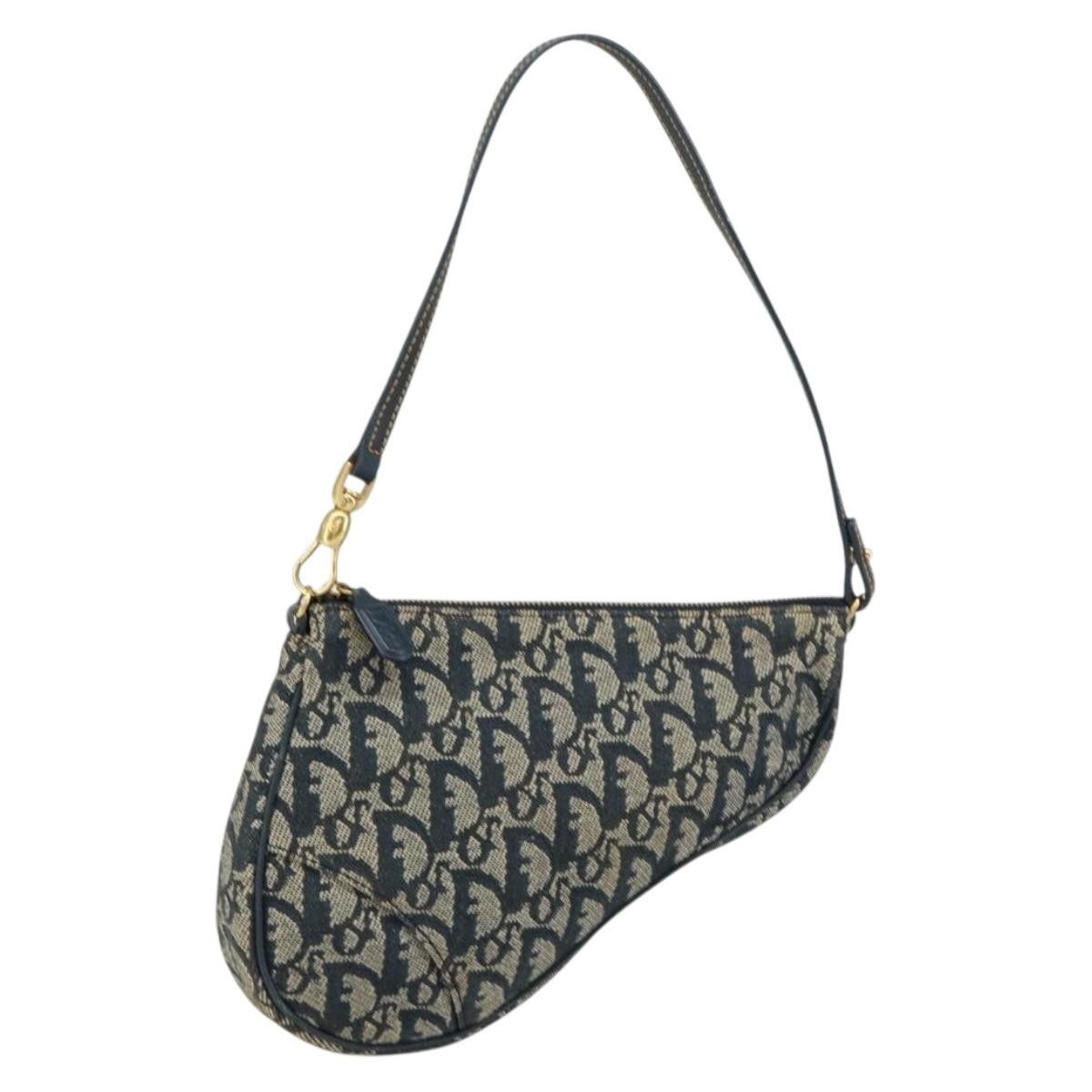 Dior Christian Dior Vintage Saddle Bag Diorissimo Canvas Size ONE SIZE - 1 Thumbnail