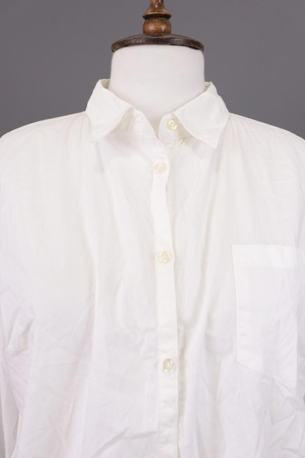 Designer Emily Van Den Bergh White Blouse Tunic Shirt Size 44 Size M / US 6-8 / IT 42-44 - 4 Thumbnail