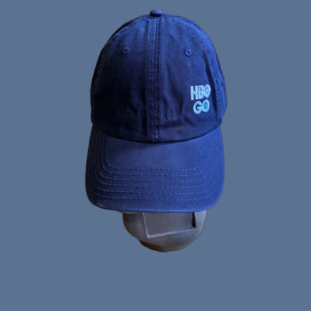 Vintage HBO Go Hat Cap Baseball Cap Adjustable Men Black Cotton Casual Outdoor 80s 90s Retro Hipster Size ONE SIZE - 1 Thumbnail