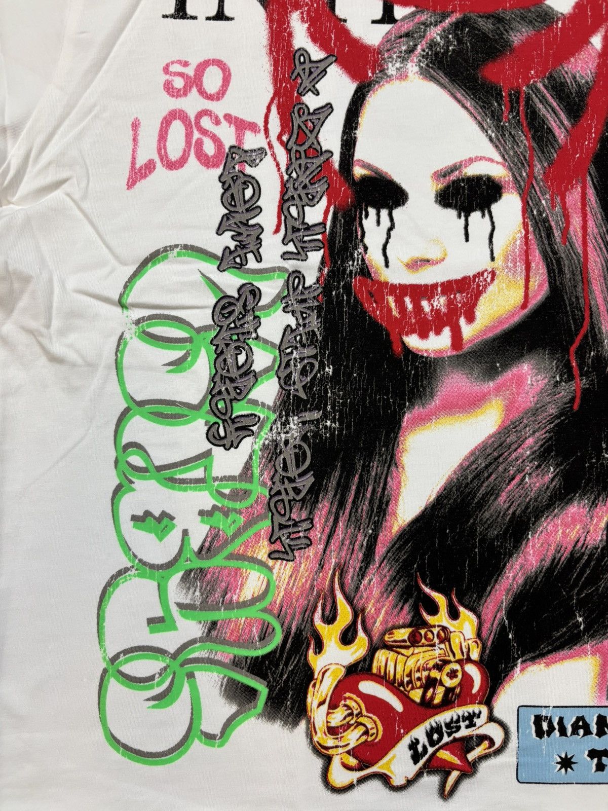 LOST INTRICACY Lost Intricacy Front Page Mag Shirt, White Size US XXL / EU 58 / 5 - 4 Thumbnail