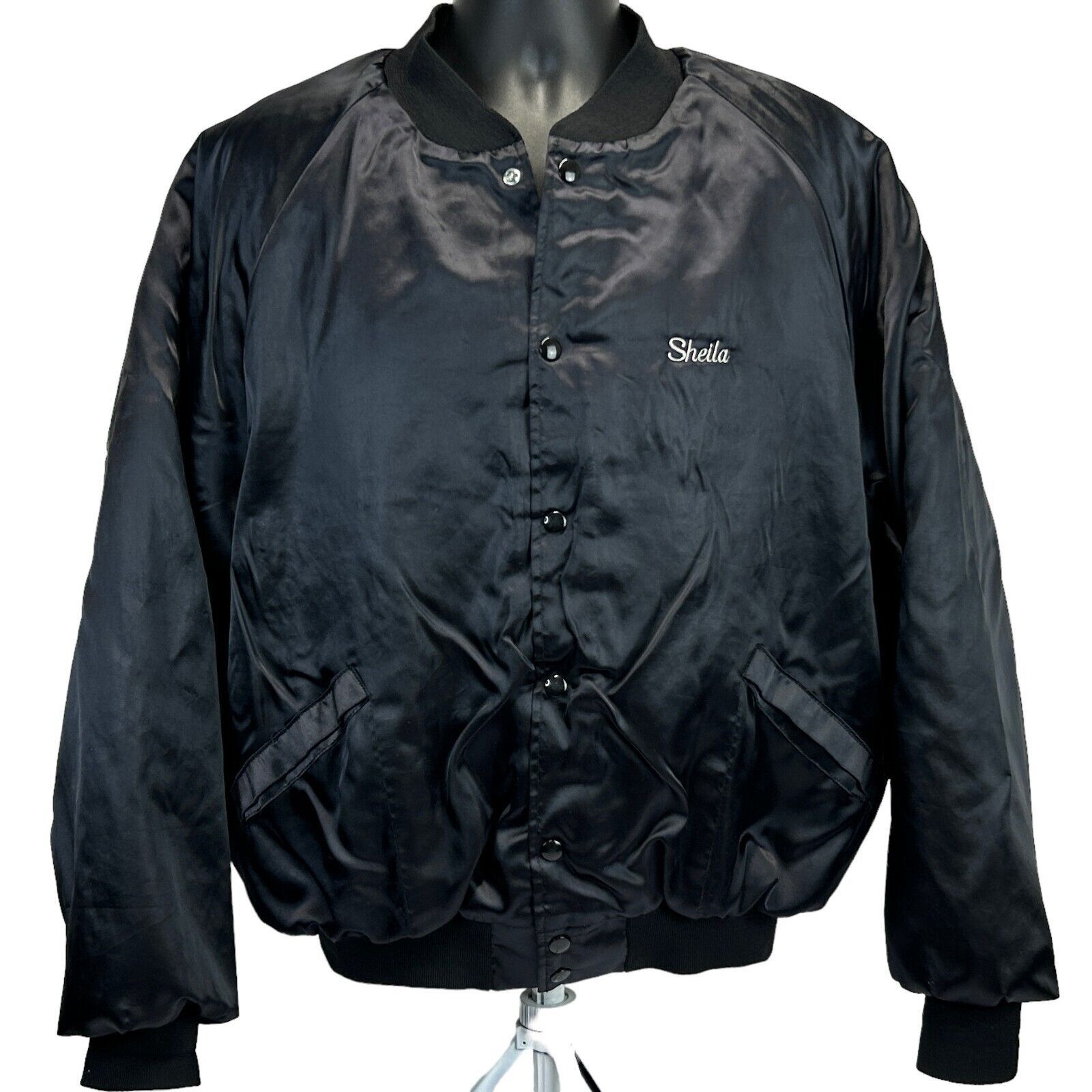 Vintage Vintage 90s IBEW Local 383 Satin Jacket Glen Ellyn XXL 2XL Size US XXL / EU 58 / 5 - 2 Thumbnail