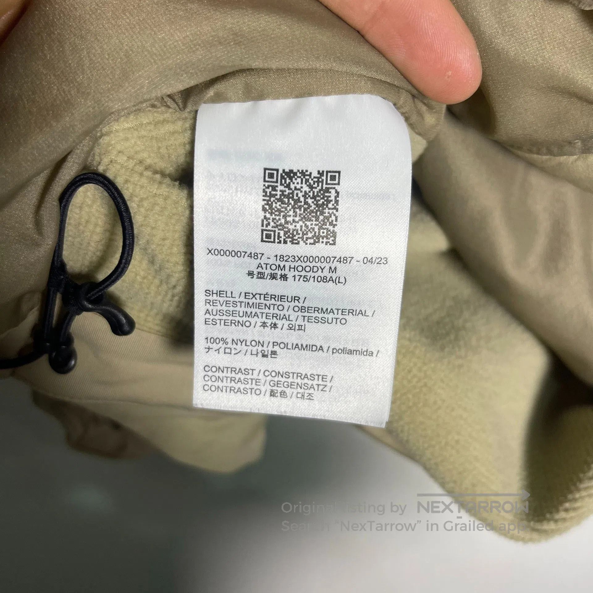 Arc'teryx Arcteryx Atom Hoody Men's Jacket. Size US L / EU 52-54 / 3 - 4 Thumbnail