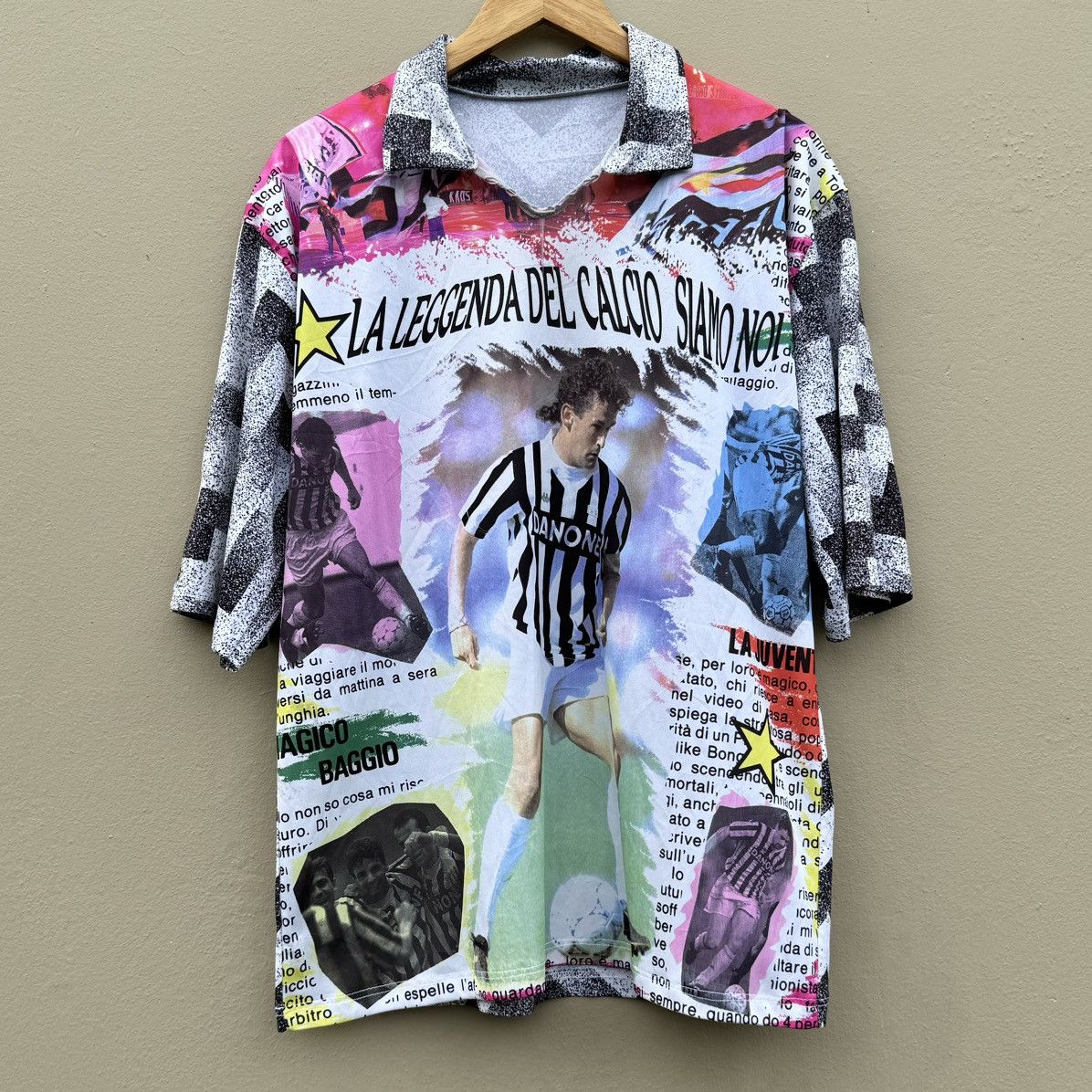 Vintage Vintage baggio juventus 90s football jersey Size US XL / EU 56 / 4 - 1 Thumbnail
