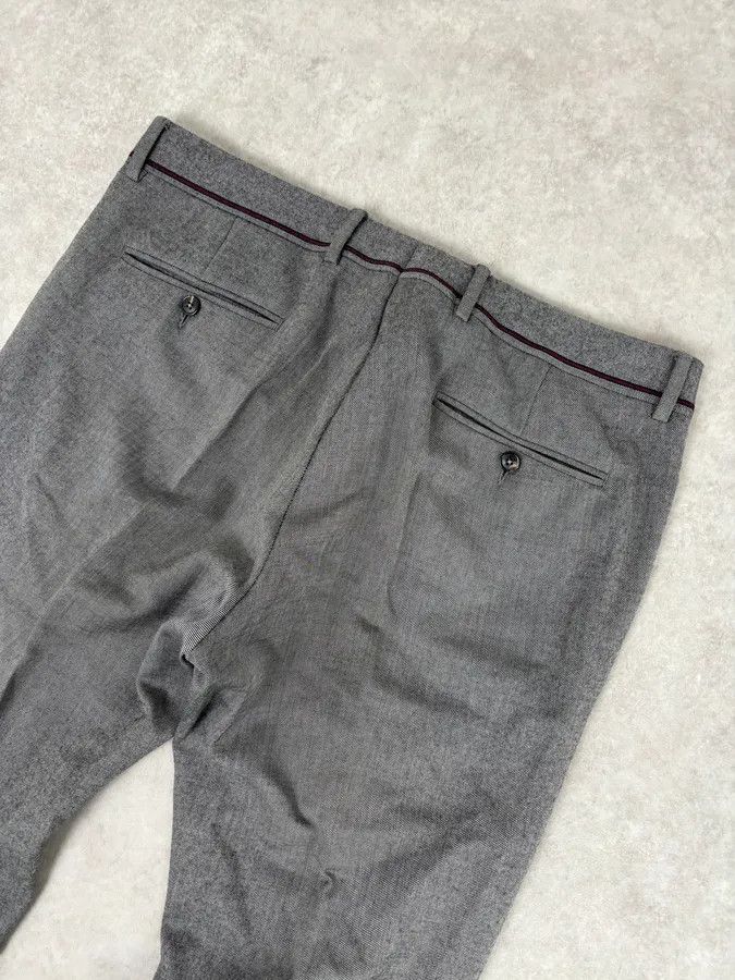Gucci 2000s Gucci Grey Classy Tailored Pants Size US 33 - 7 Thumbnail