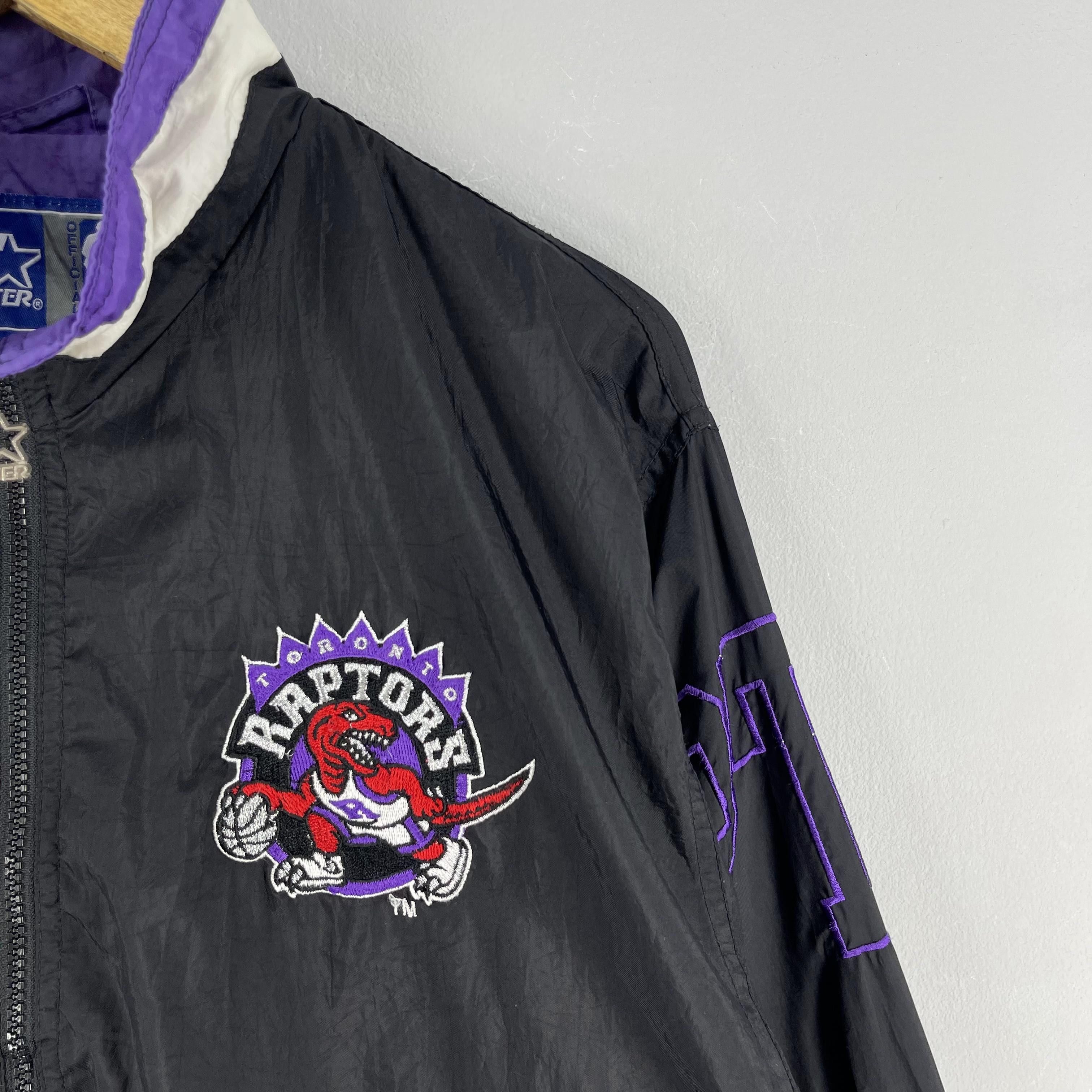 Starter Vintage TORONTO RAPTORS Nba Windbreaker Jacket Size US XS / EU 42 / 0 - 2 Thumbnail