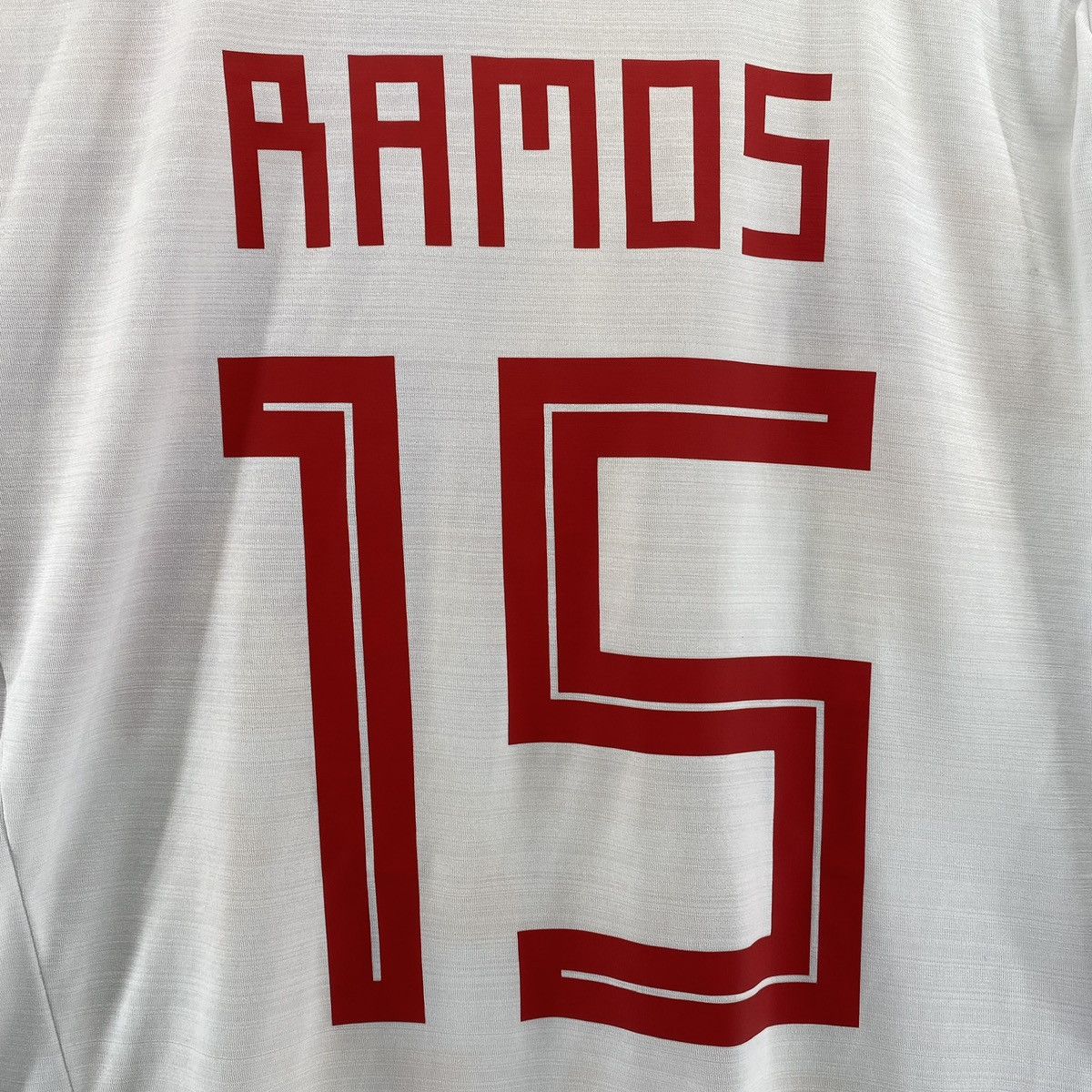 Adidas × Vintage Sergio Ramos Spain 2016 Away Soccer Football Jersey Nike Size US L / EU 52-54 / 3 - 4 Thumbnail